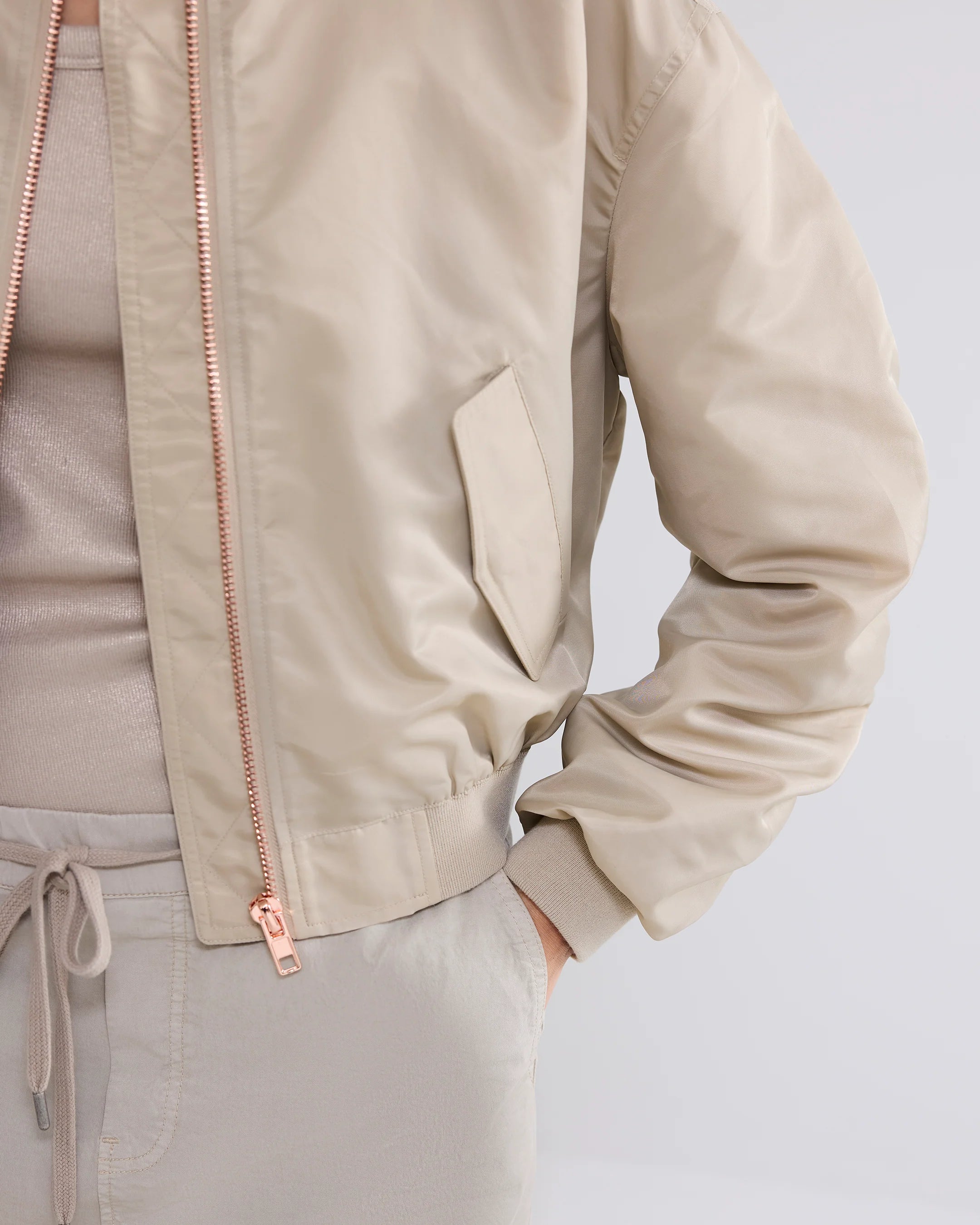 Bomber Jacket in Cashmere