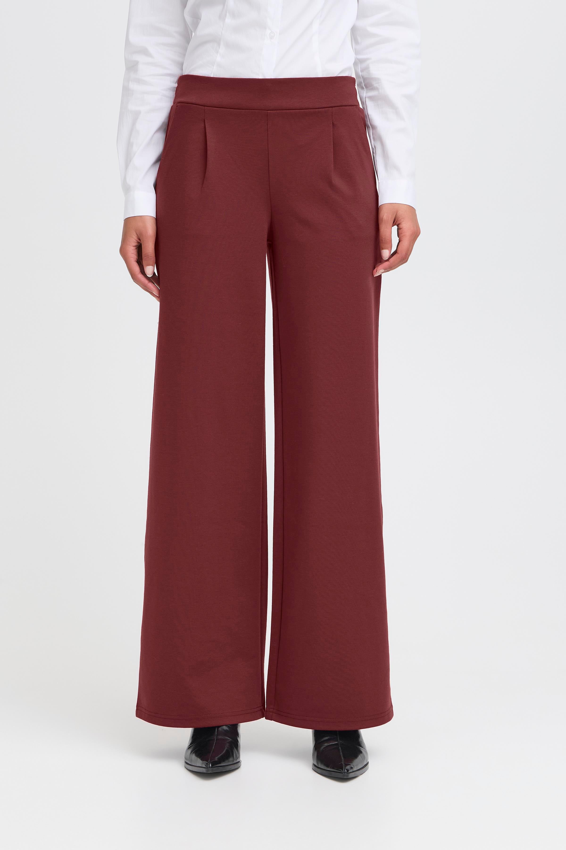Kate Sus Long Wide Trouser in Port Royale