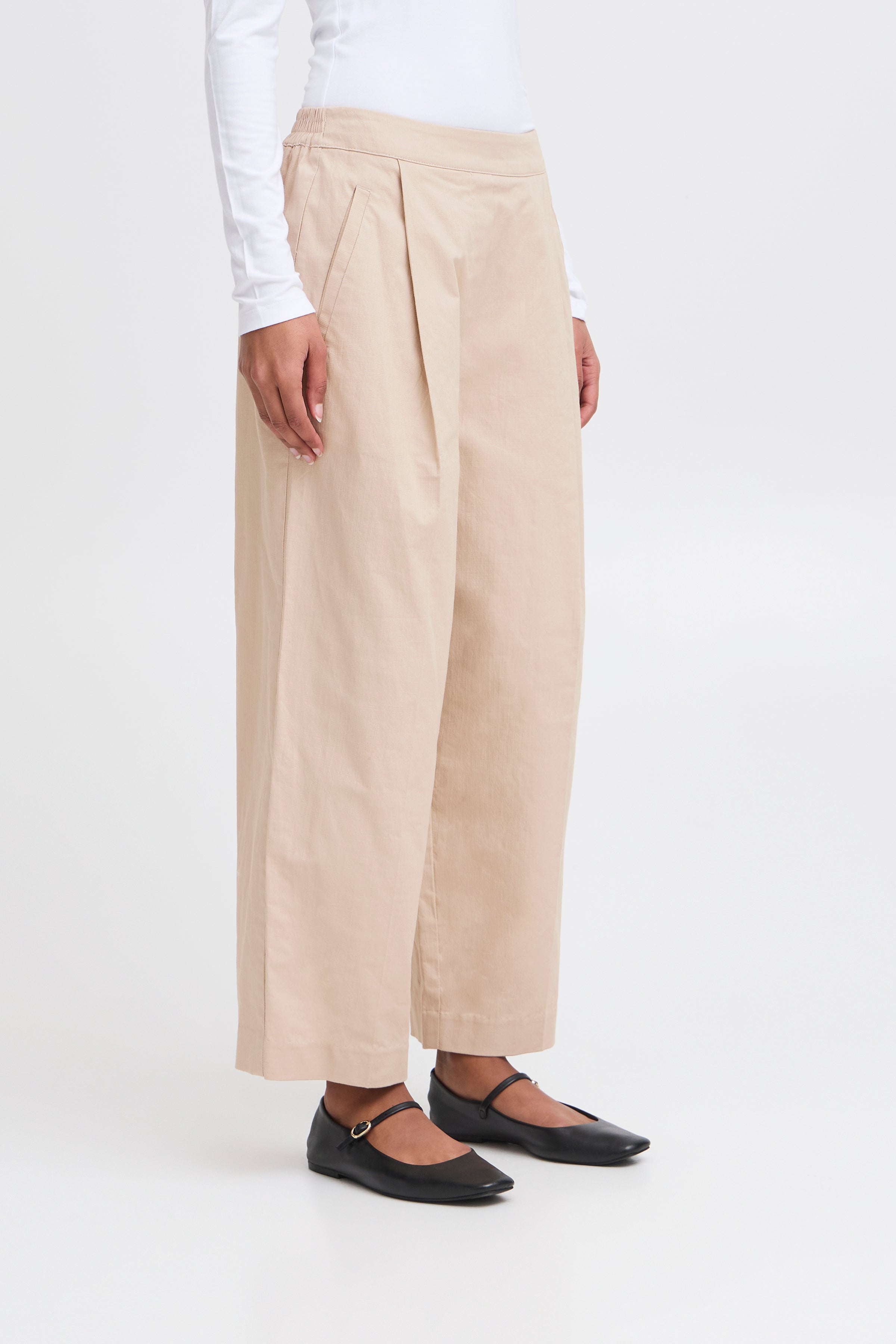 Unica Trouser in Oxford Tan