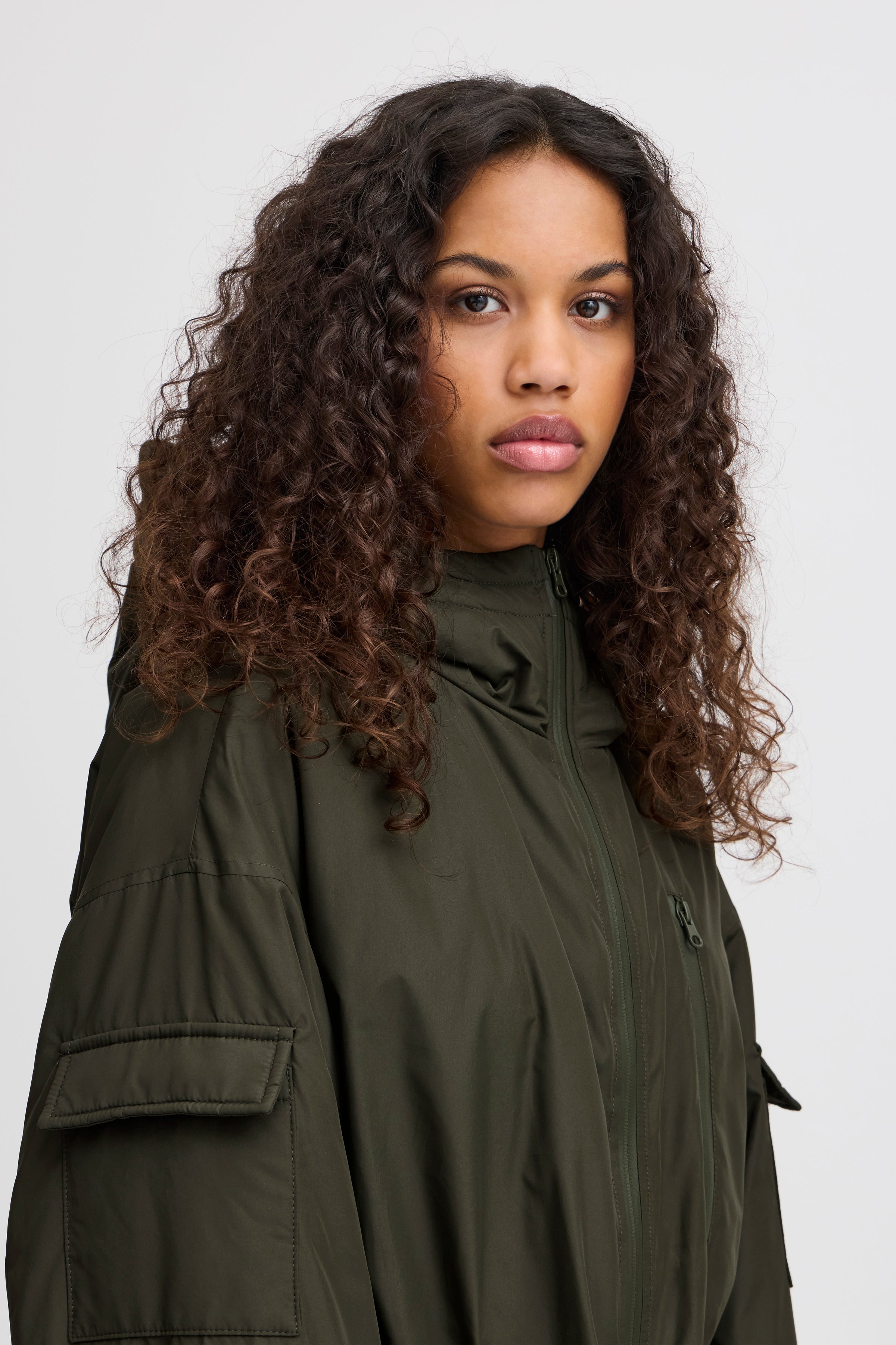 Eluvo Jacket in Forest Green