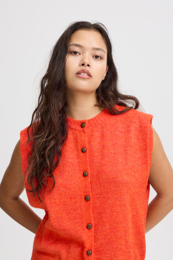 Lamora Waistcoat in Orange