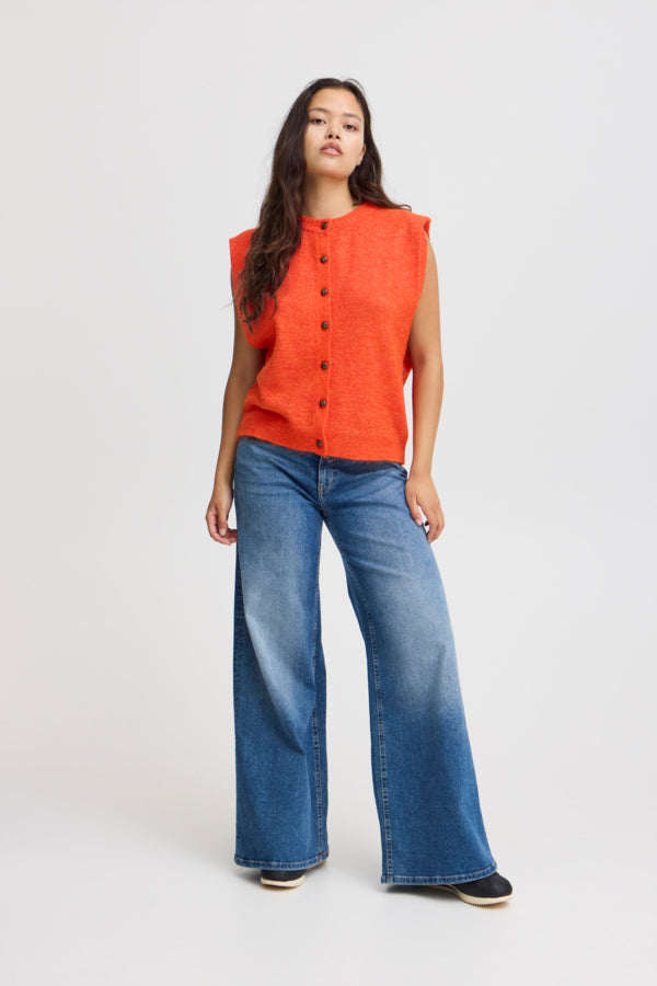 Lamora Waistcoat in Orange