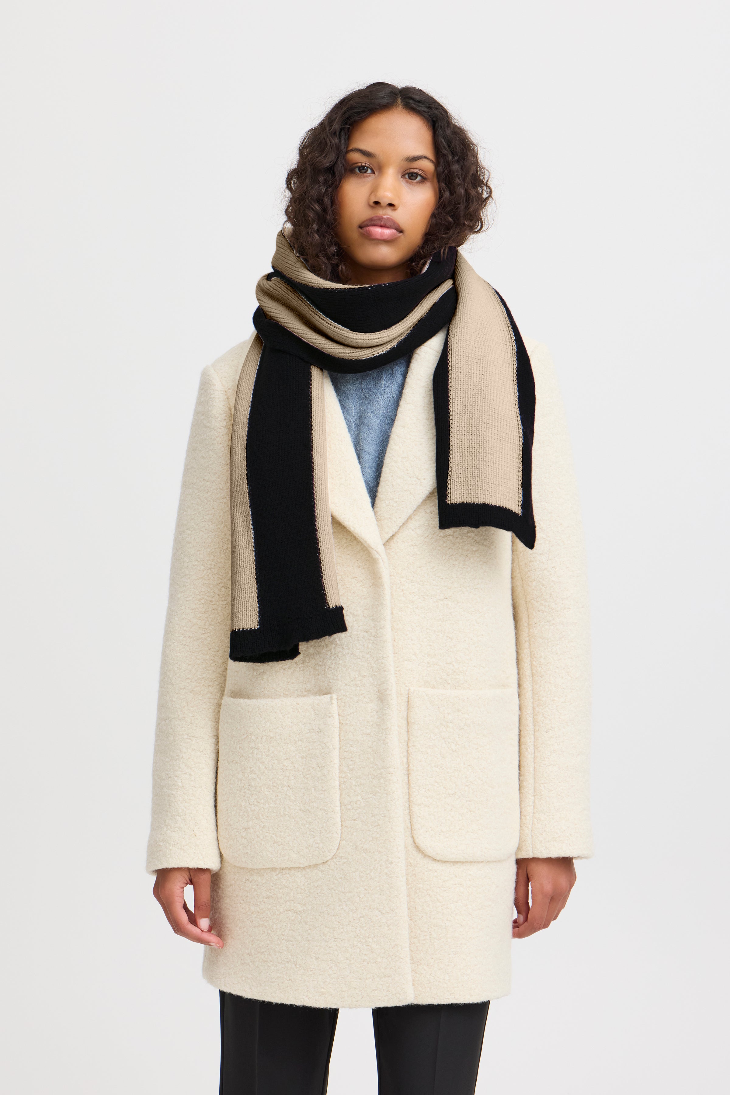 Thora Scarf in Almond Milk