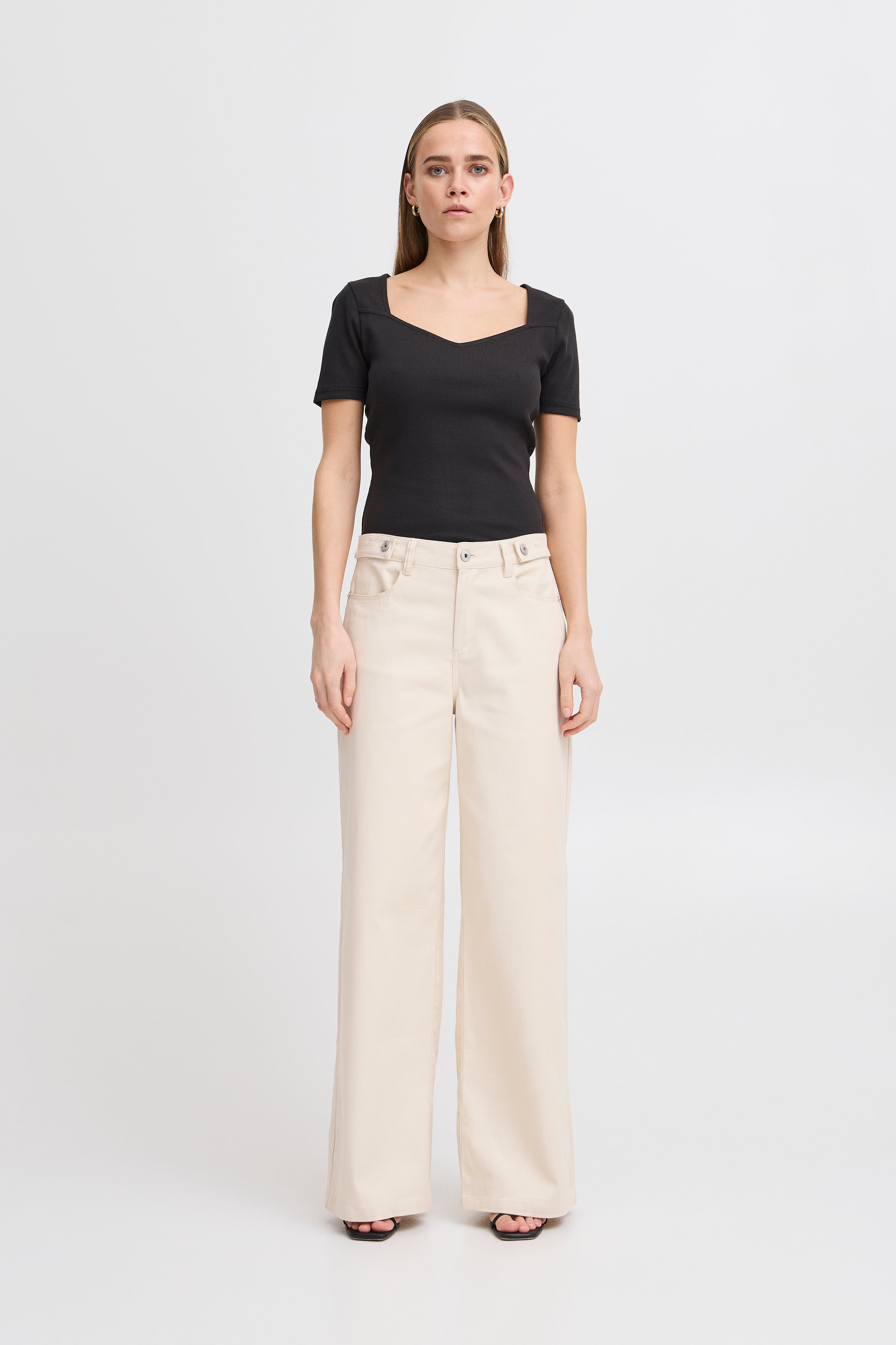 Carolinas Trouser in Sandshell