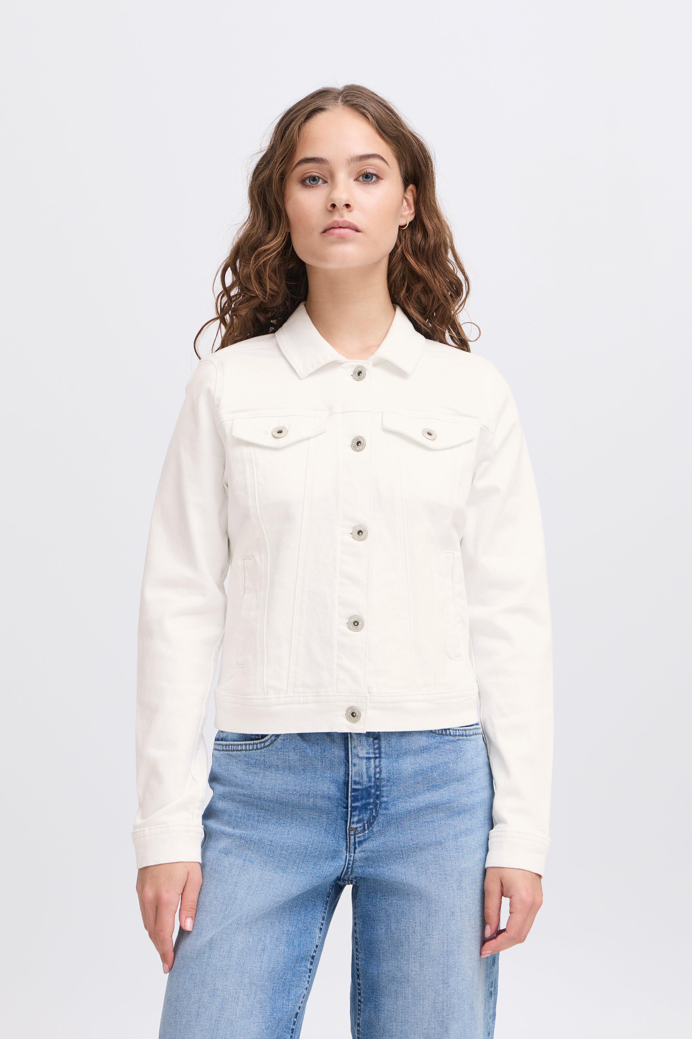 Billy Jacket in Blanc de Blanc