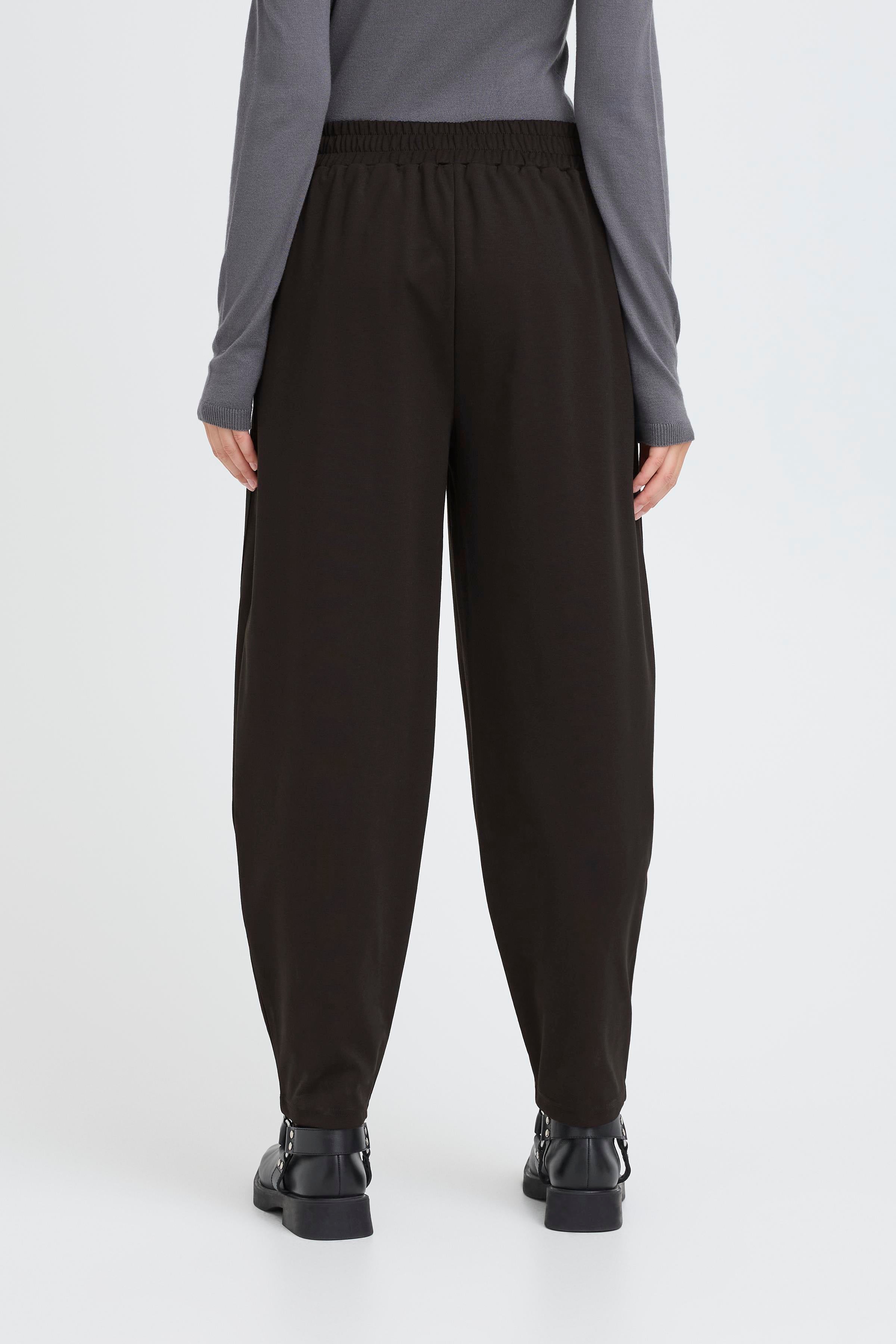 Kate Barrel Trouser in Black