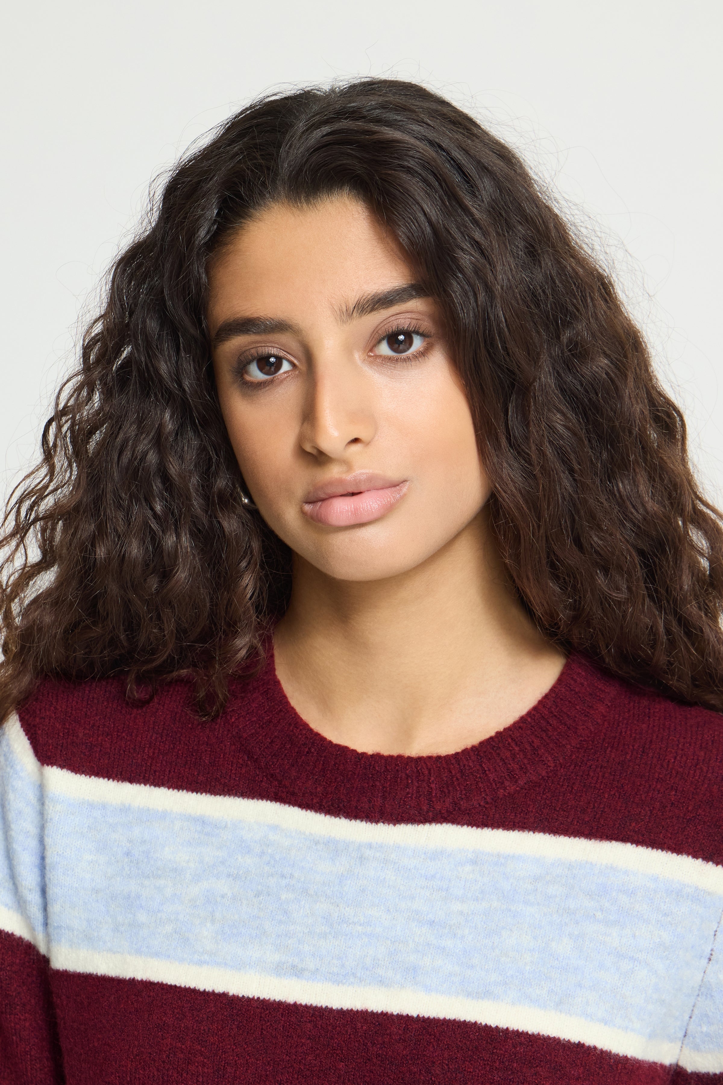 Edeen Jumper in Rhododendron/Blue