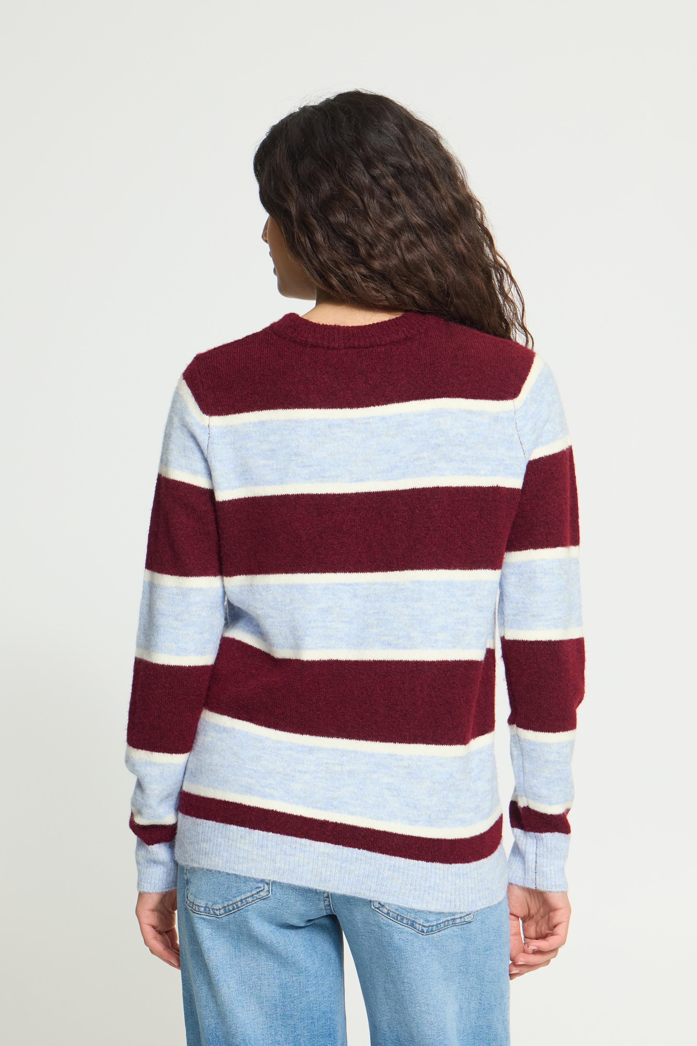 Edeen Jumper in Rhododendron/Blue