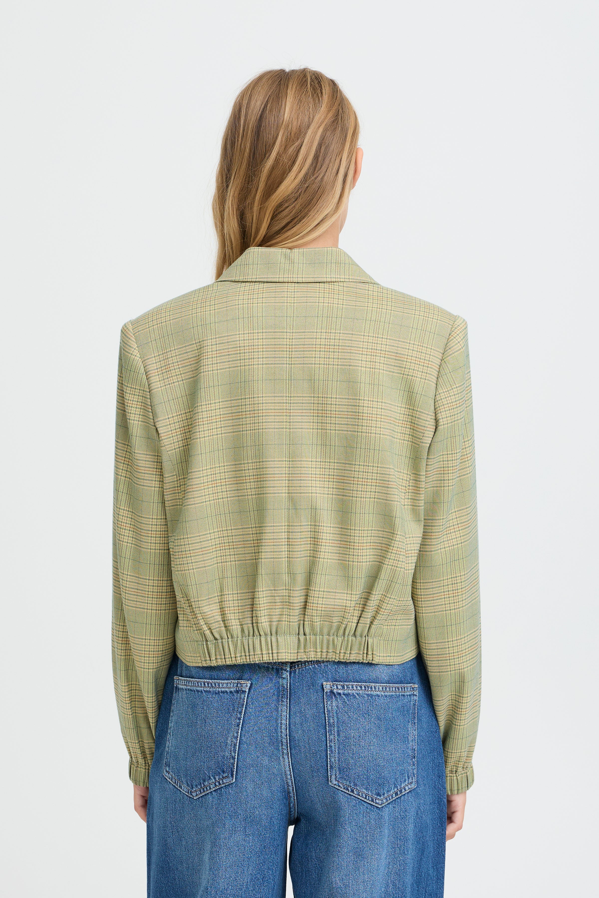 Joli Blazer in Green Check