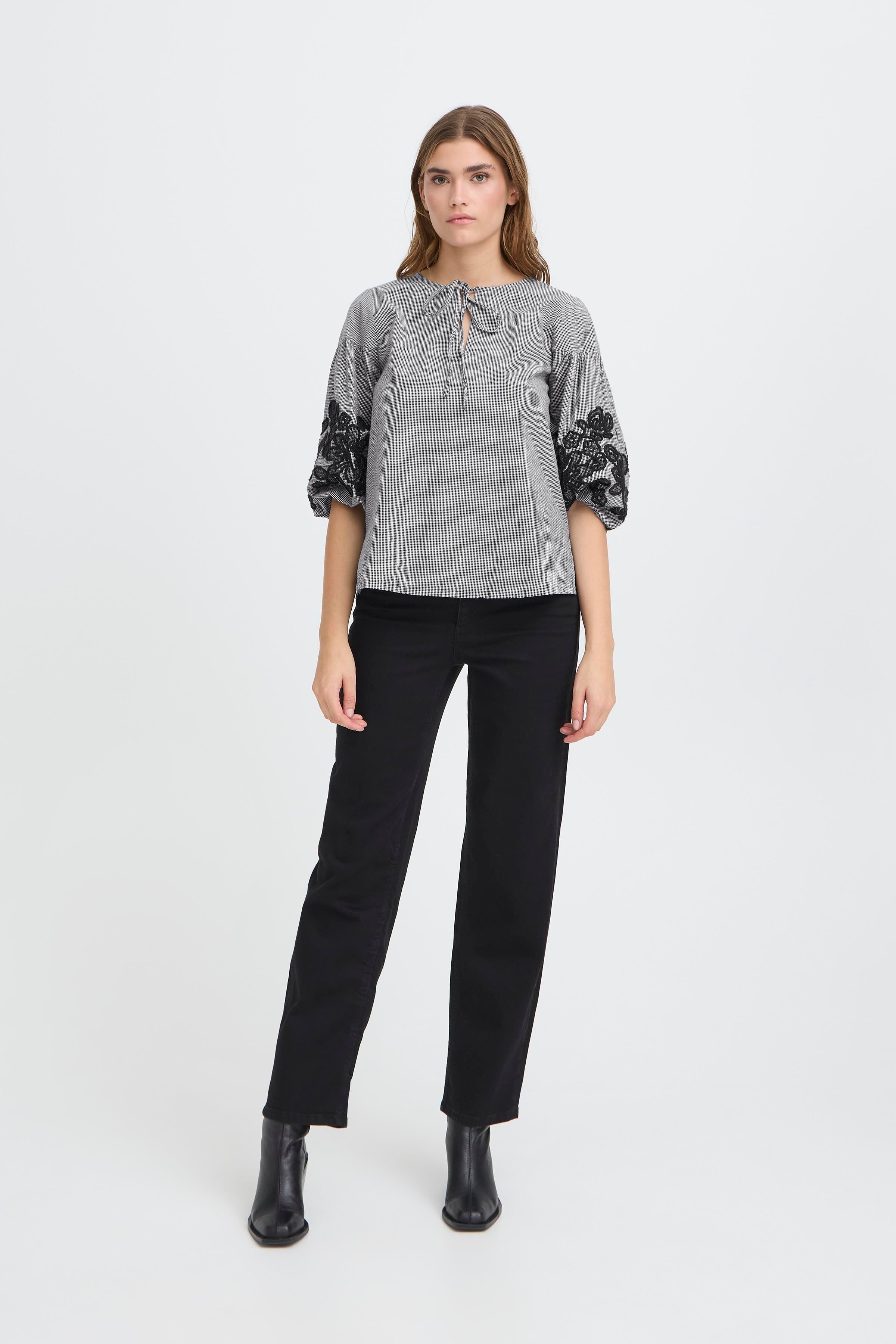 Floza Blouse in Total Eclipse