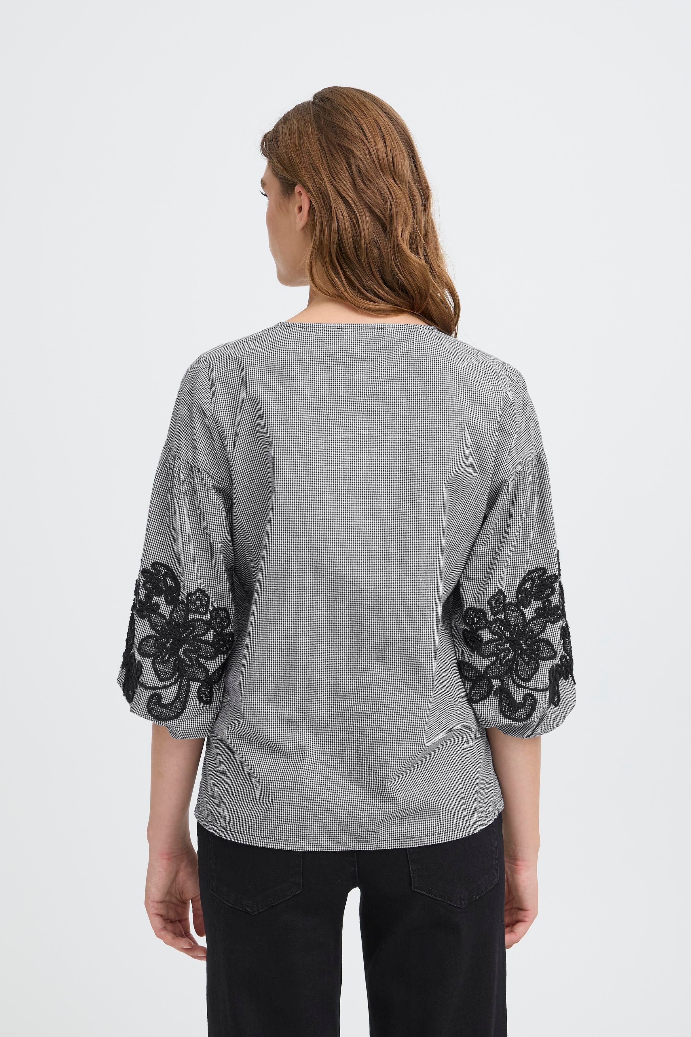 Floza Blouse in Total Eclipse