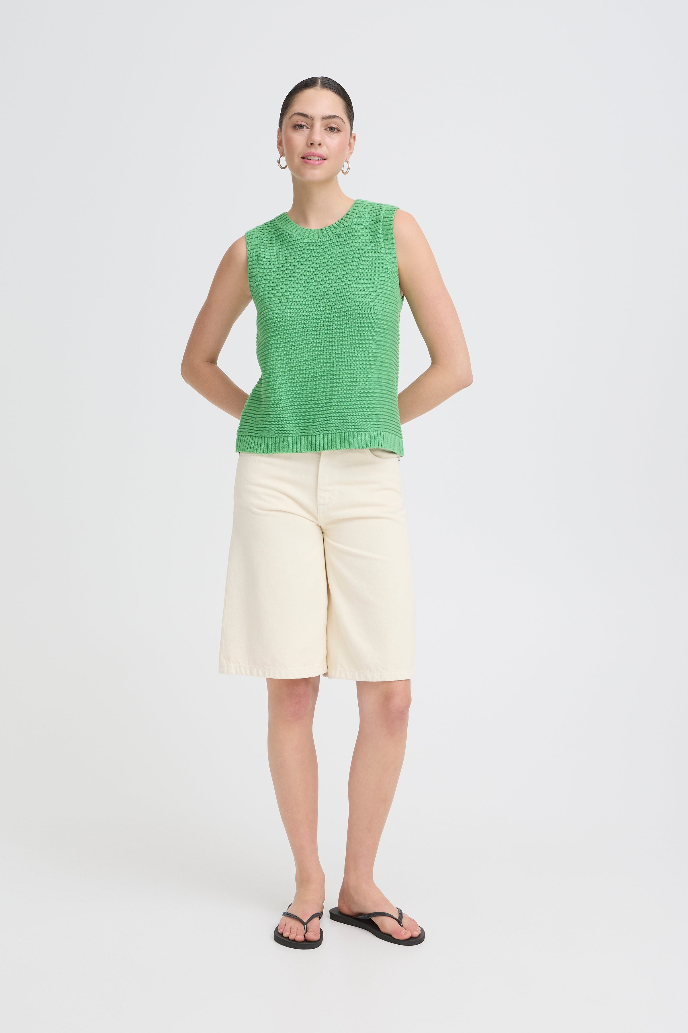 Dotties Waistcoat in Greenbriar