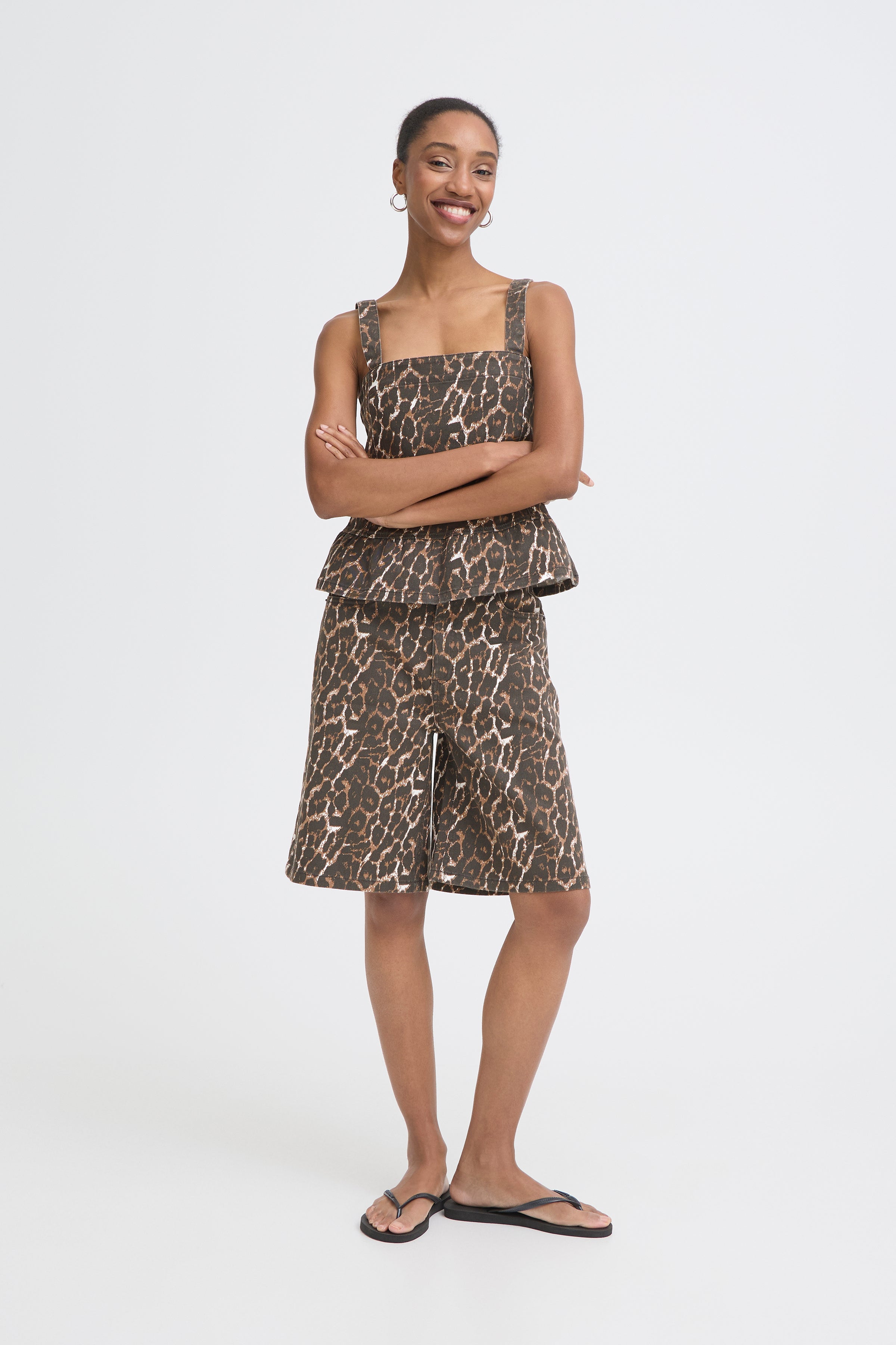 Brokes Blouse in Leopard