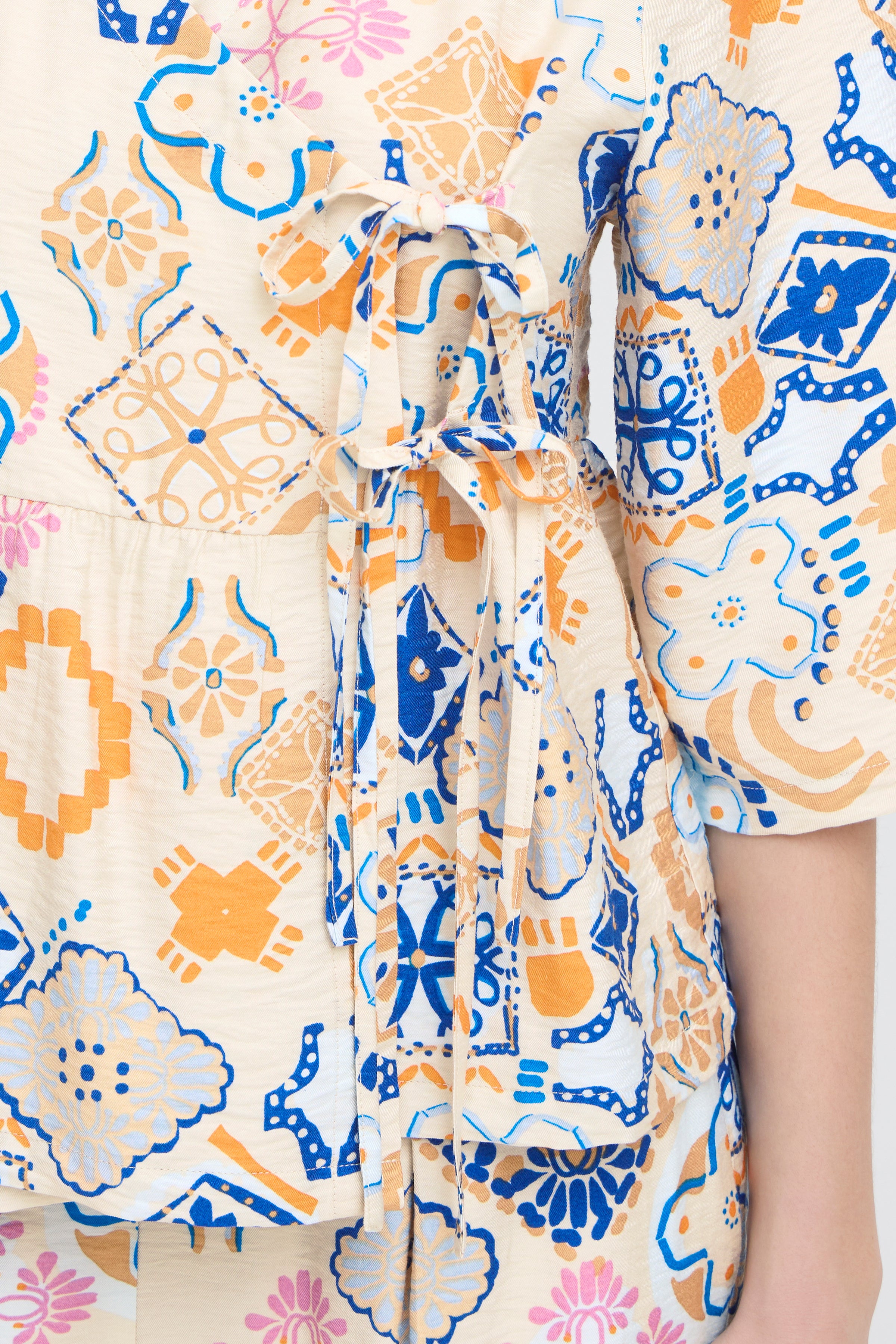 Lancie Shirt in Graphic Tile