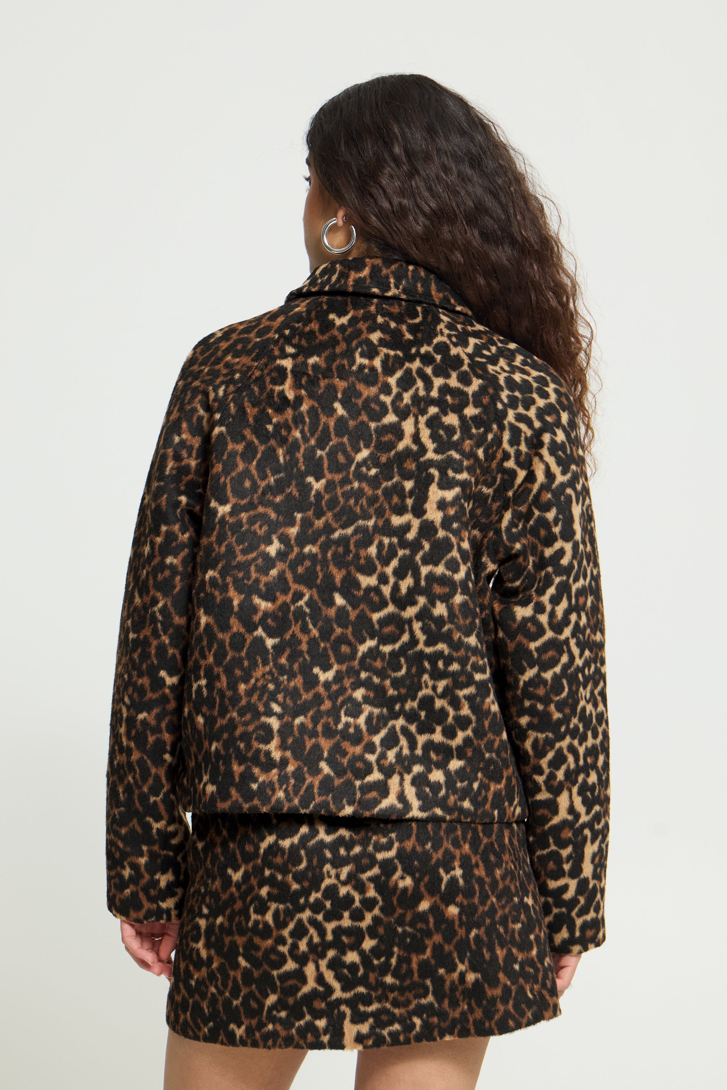 Woola Jacket in Graphic Animal