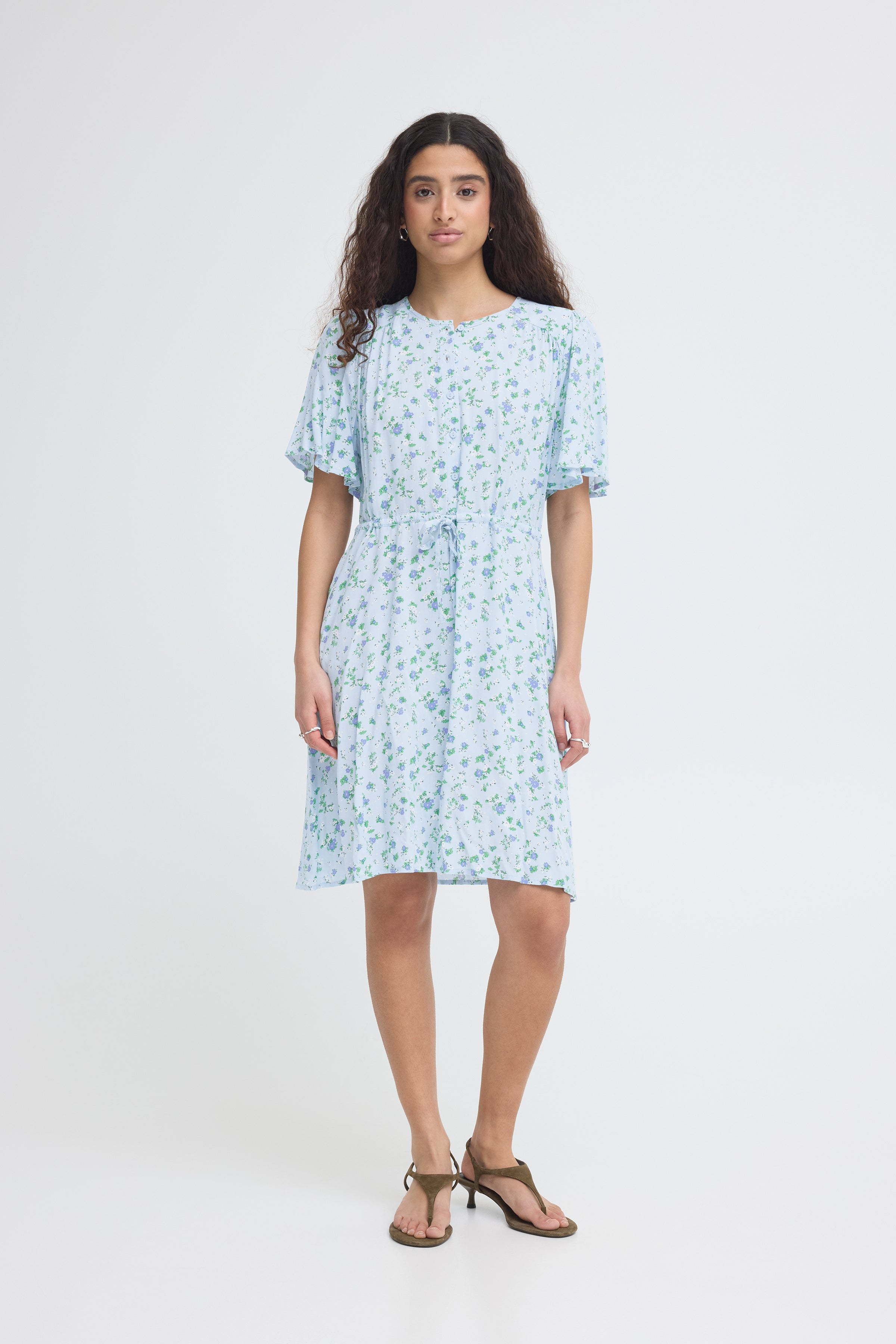 Vera Dress in Floaty Blue