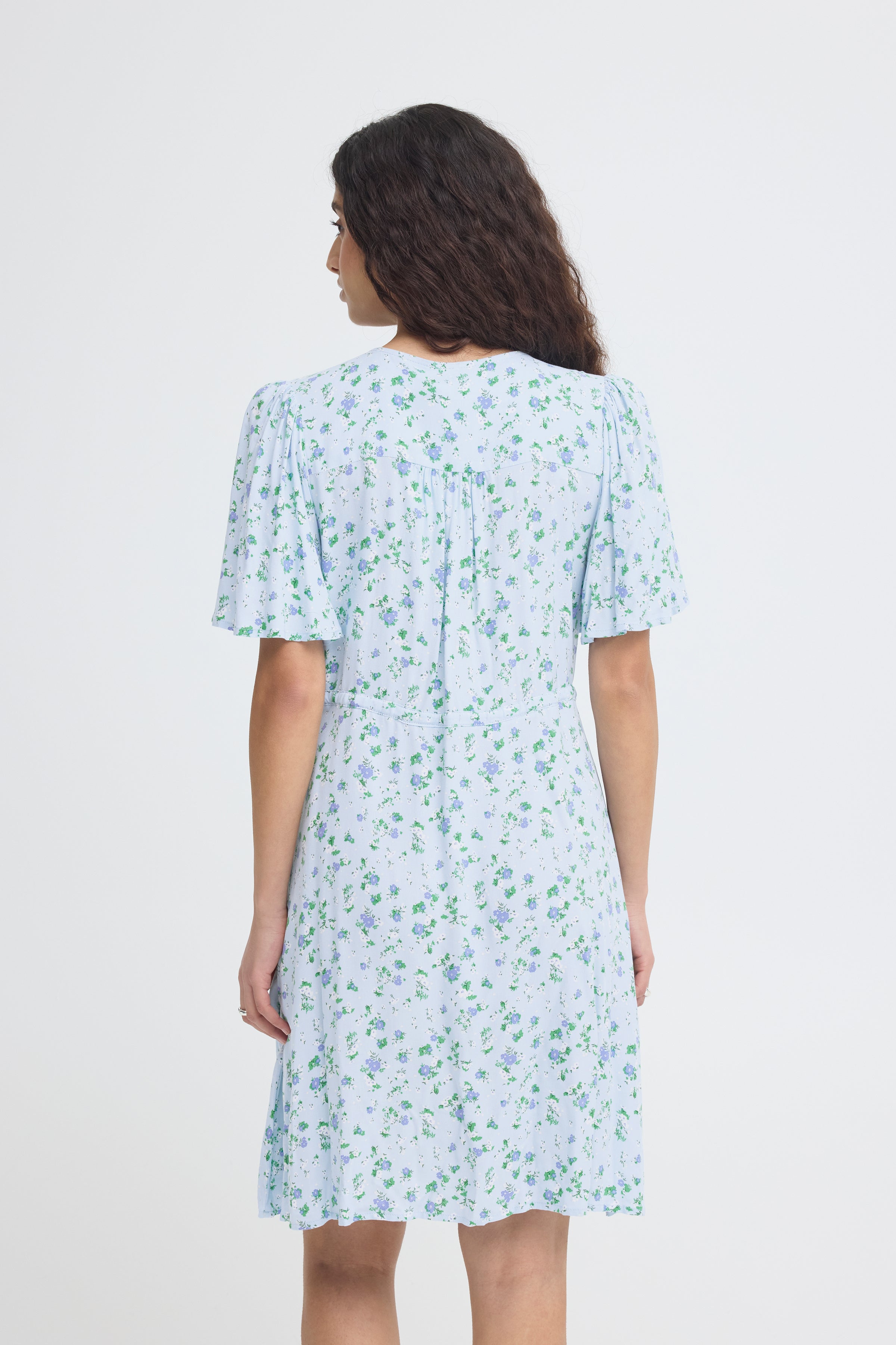 Vera Dress in Floaty Blue