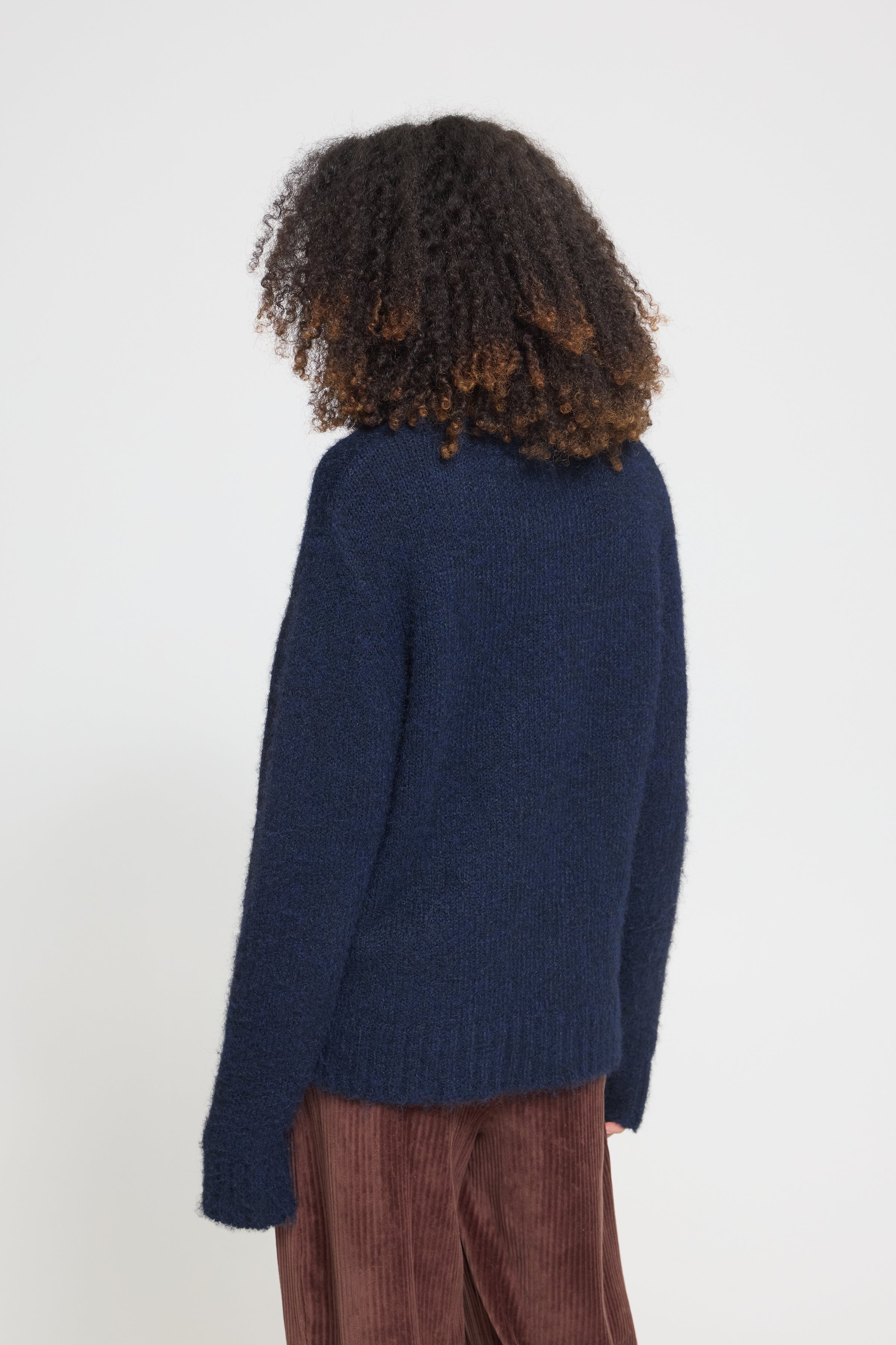 Bayana Pullover in Total Eclipse Harlekin