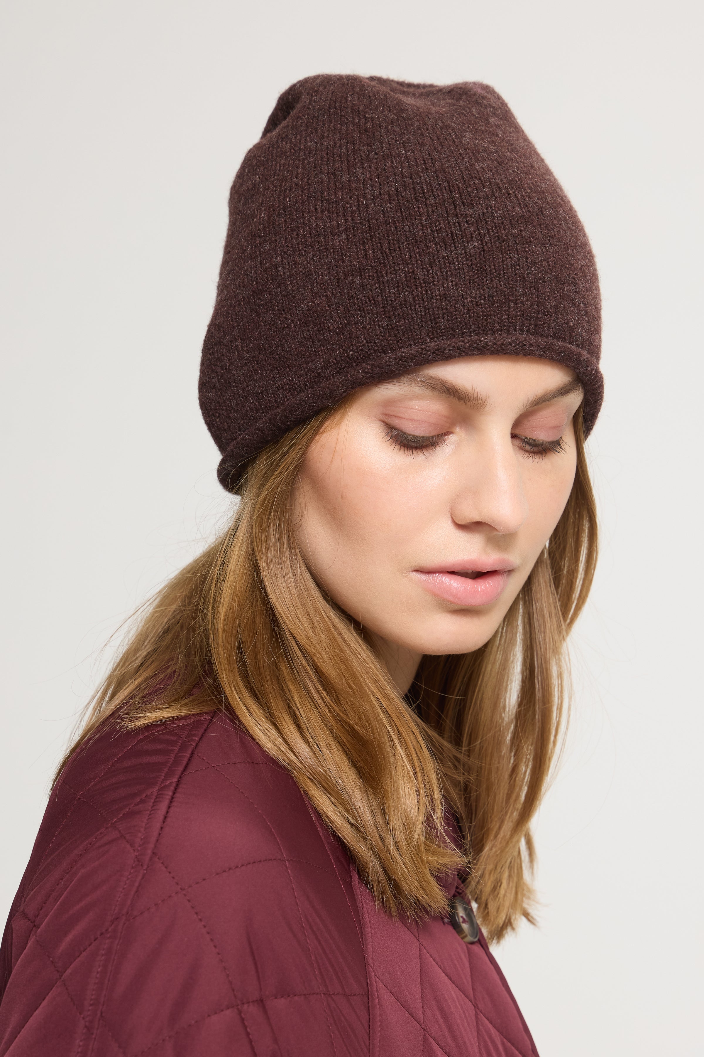 Gry Hood in Chicory Coffee
