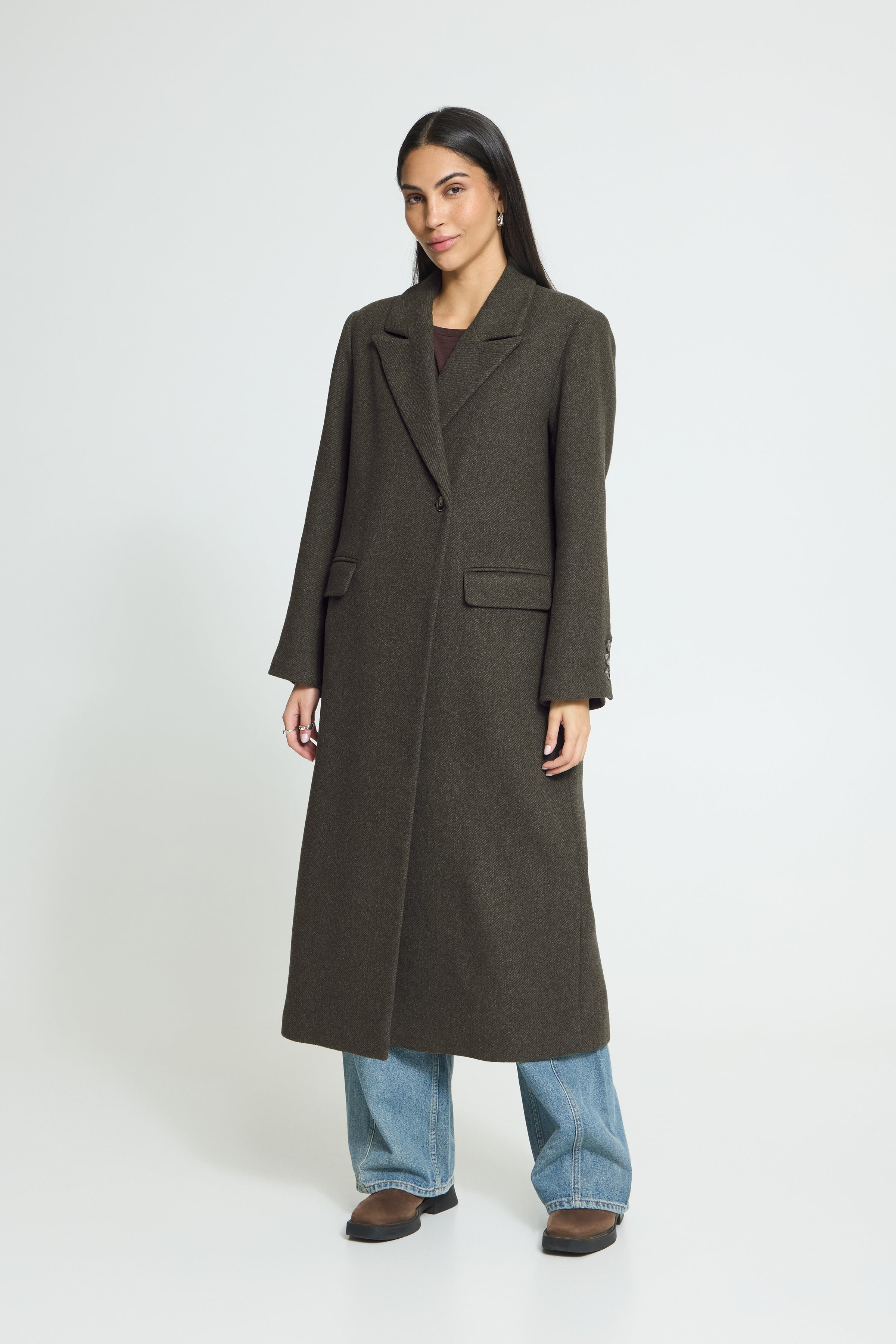 Focola Jacket in Rosin Melange