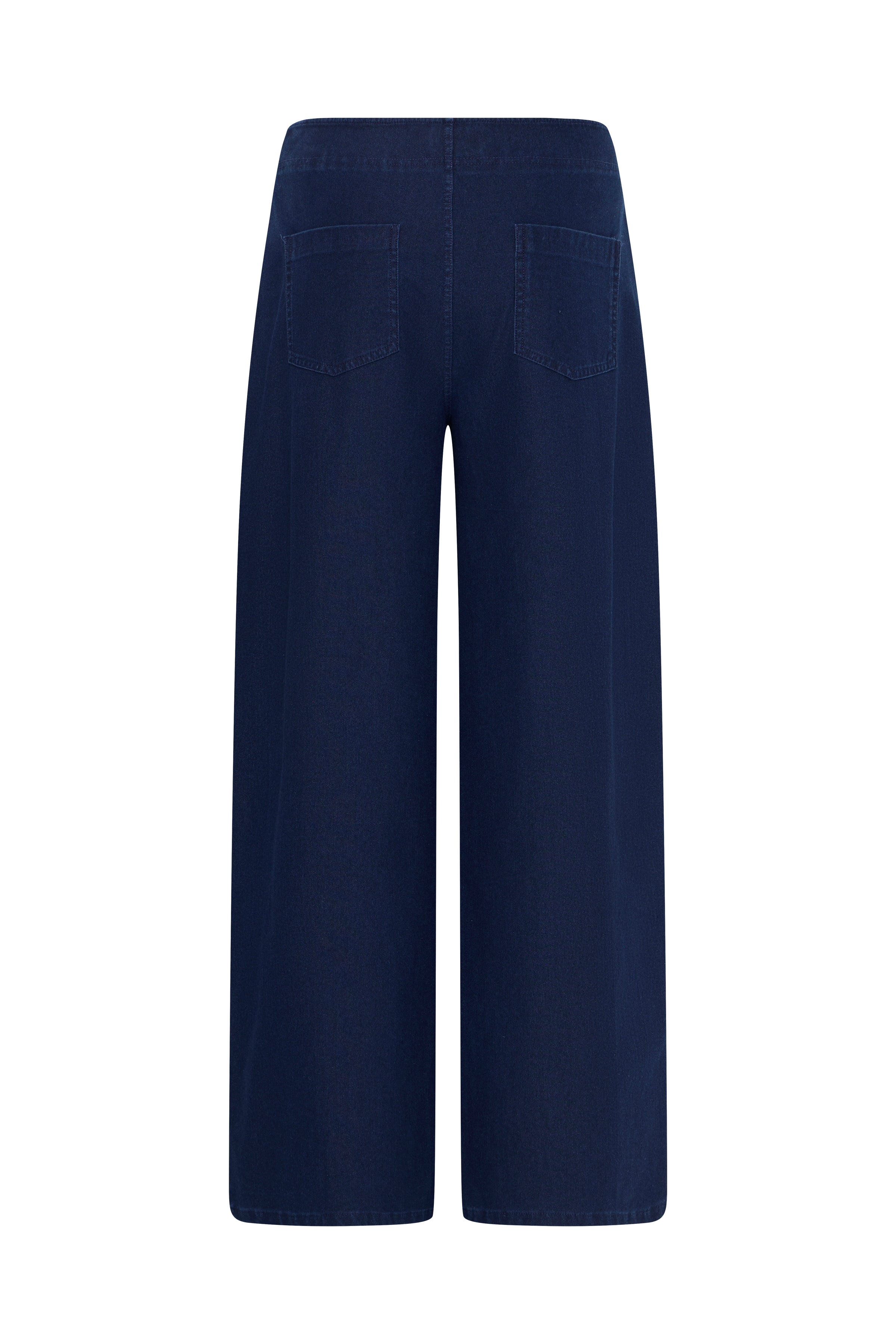 Kate Denim Trouser in Dark Blue