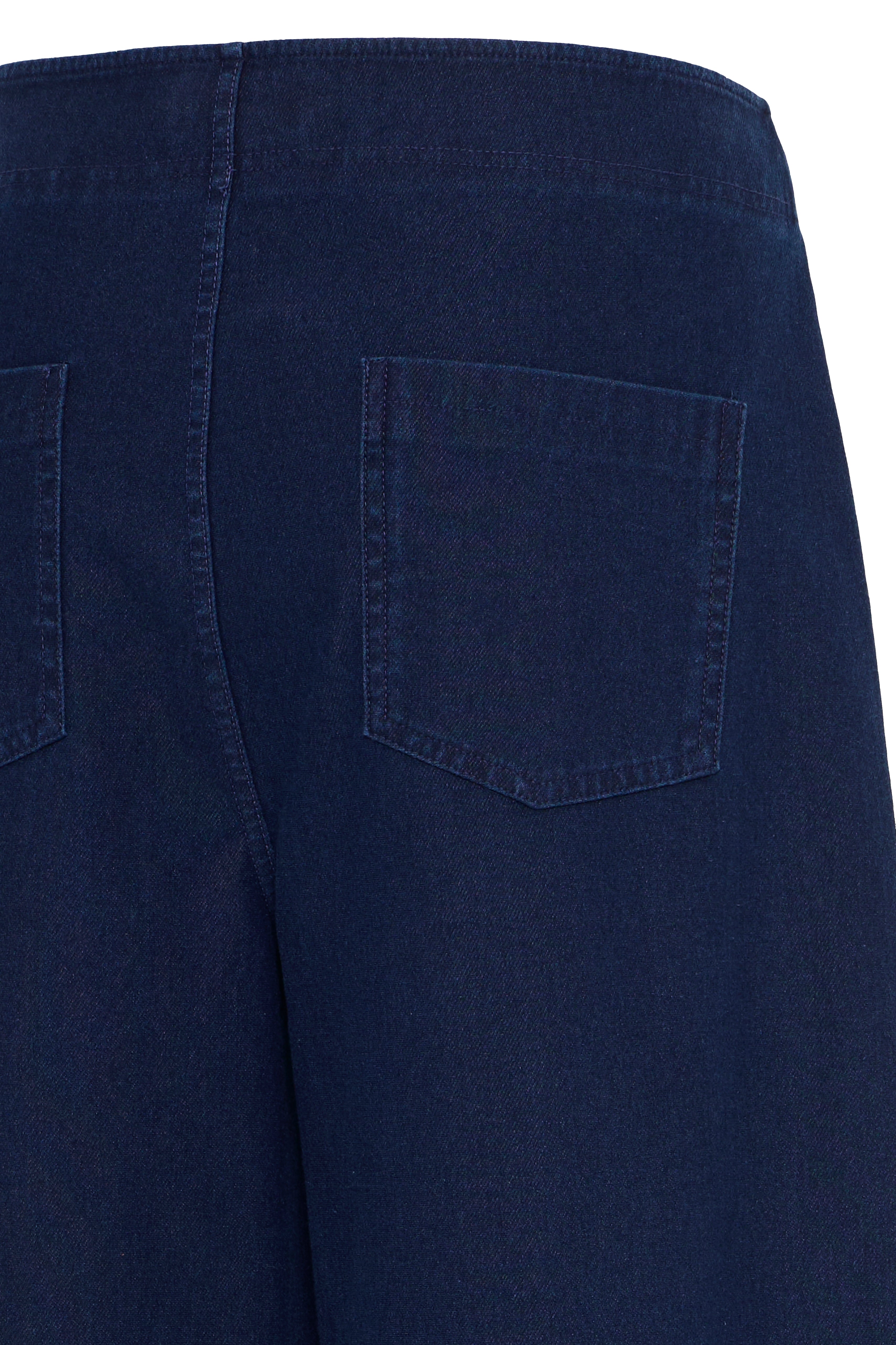 Kate Denim Trouser in Dark Blue