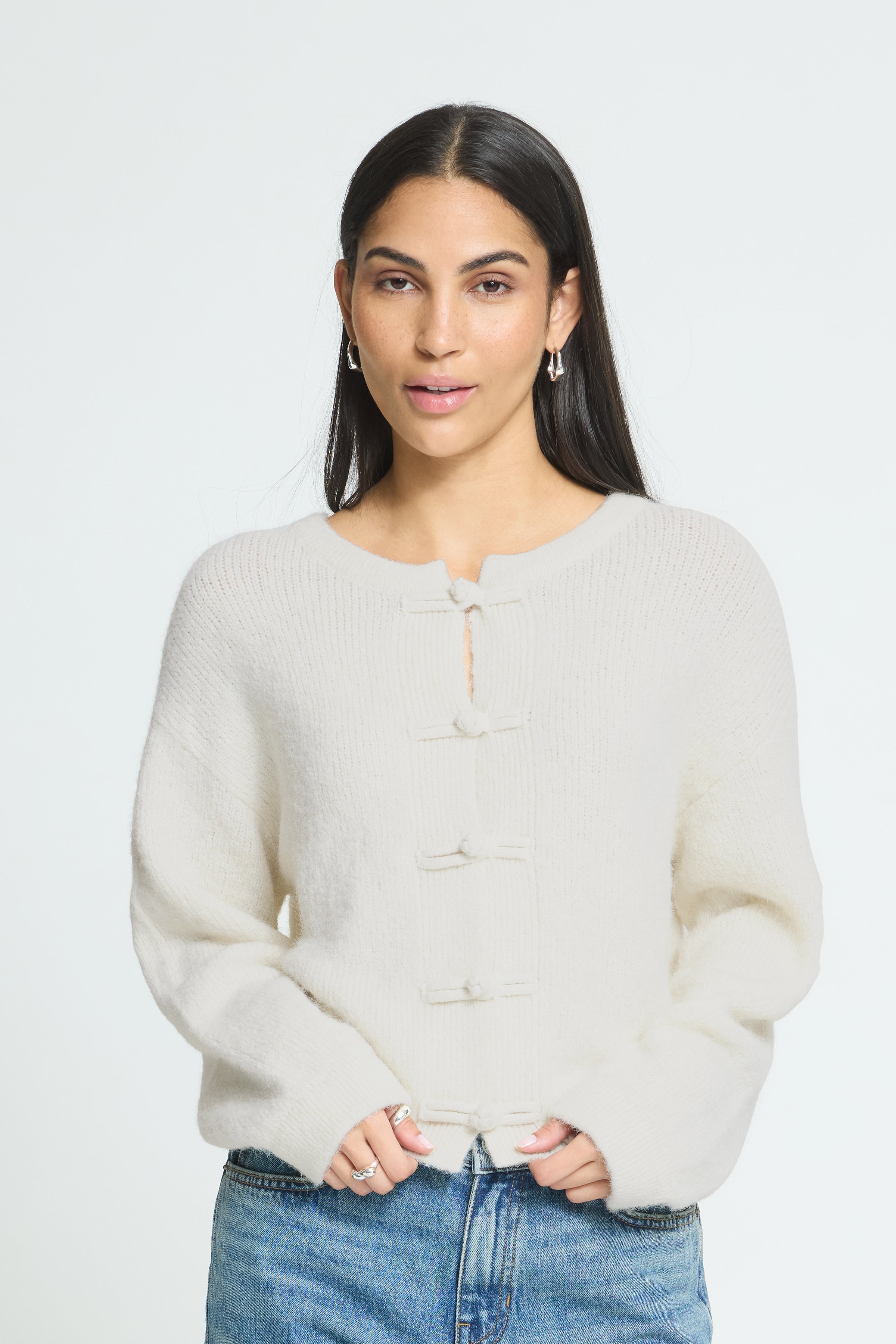 Andora Cardigan in Birch