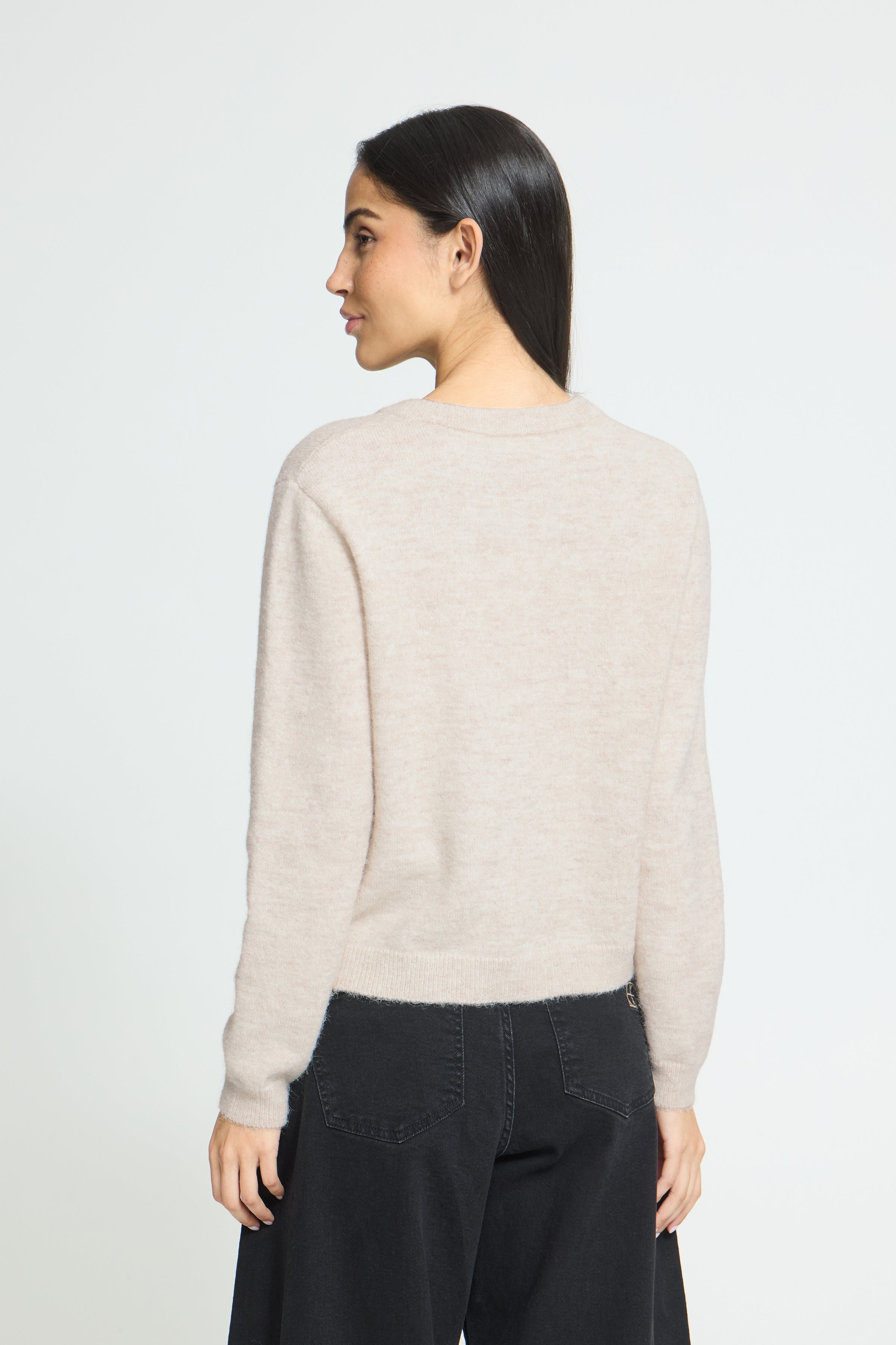 Fantia Cardigan in Birch Melange