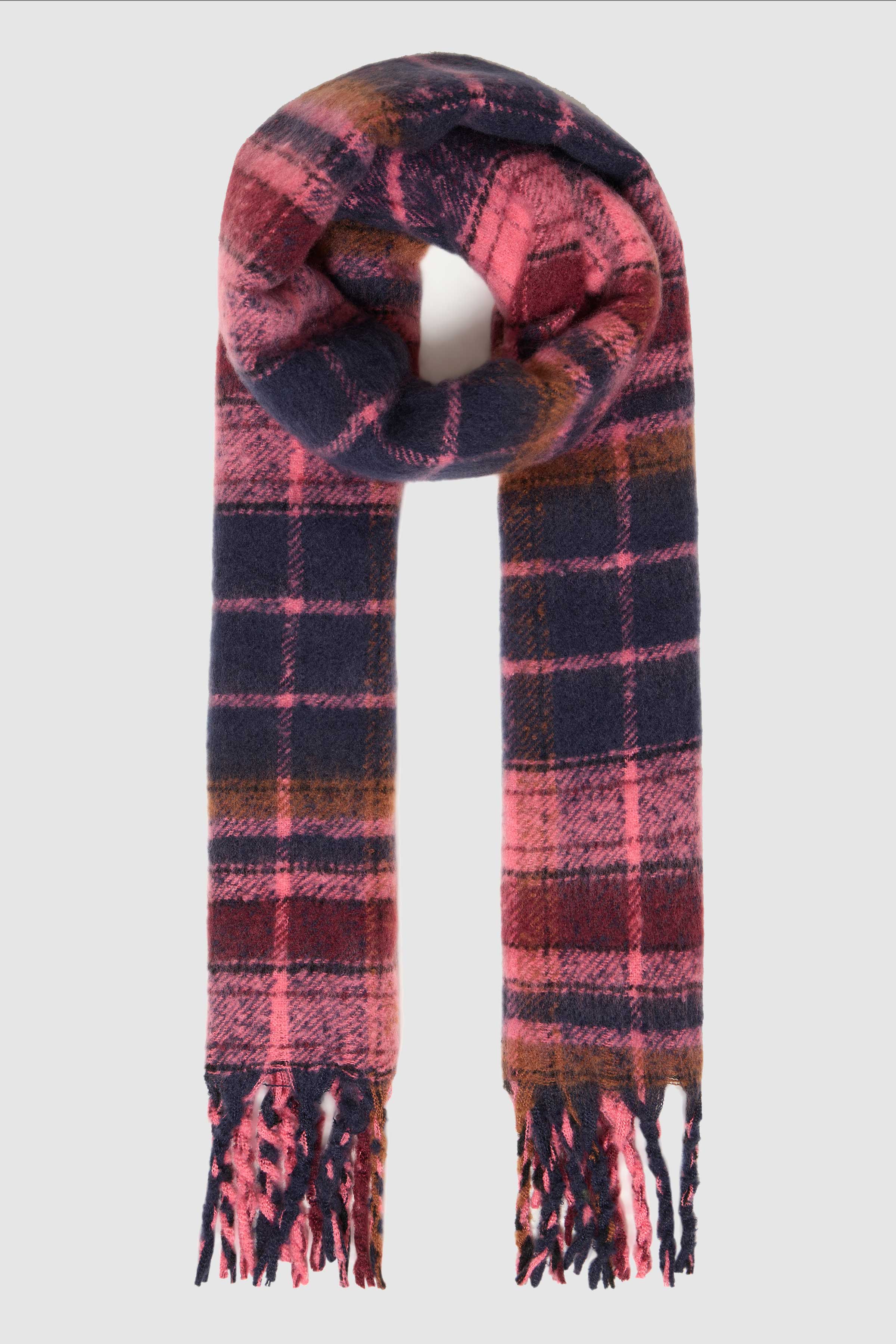 Delia Scarf in Zinfandel