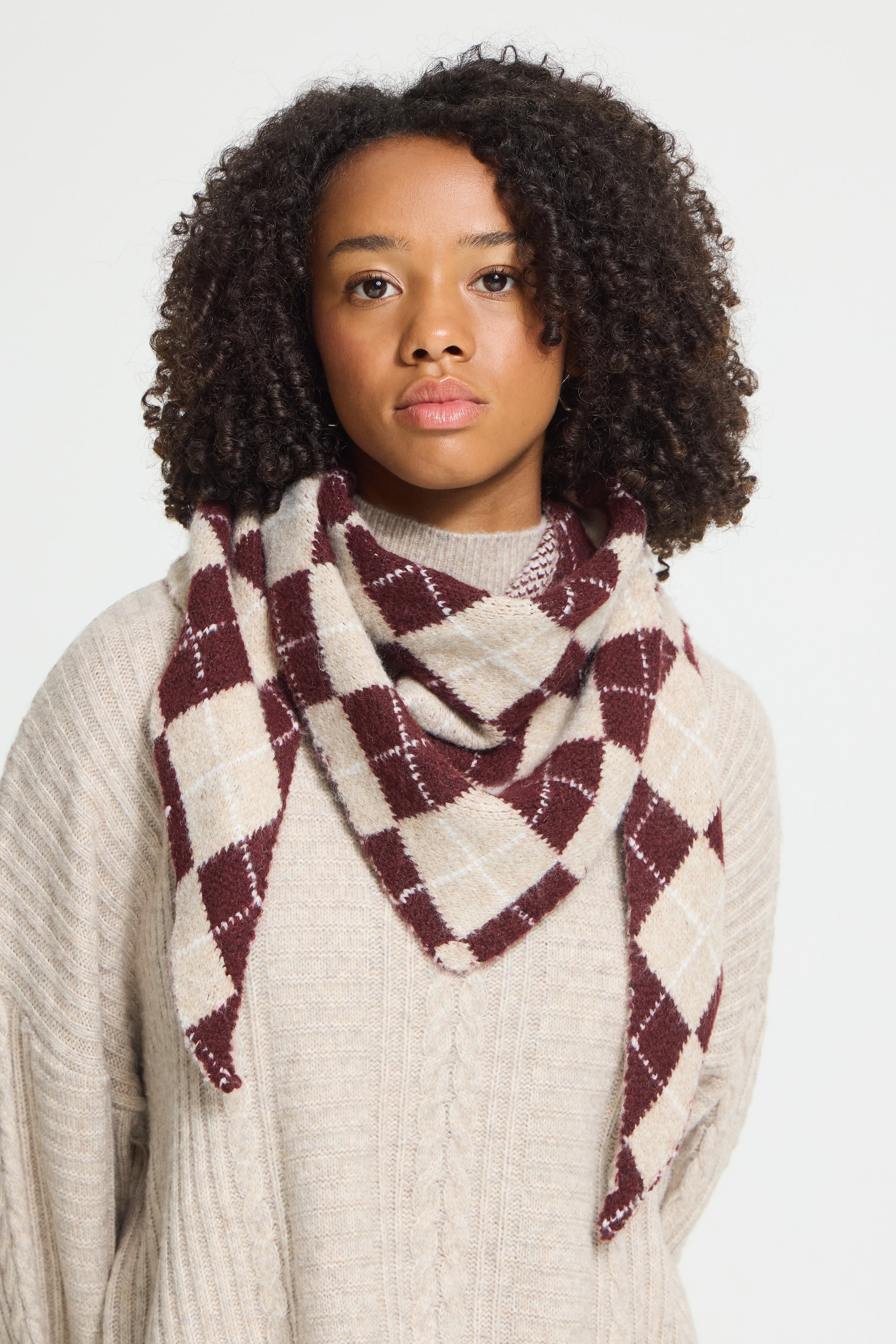 Gyle Scarf in Zinfandel