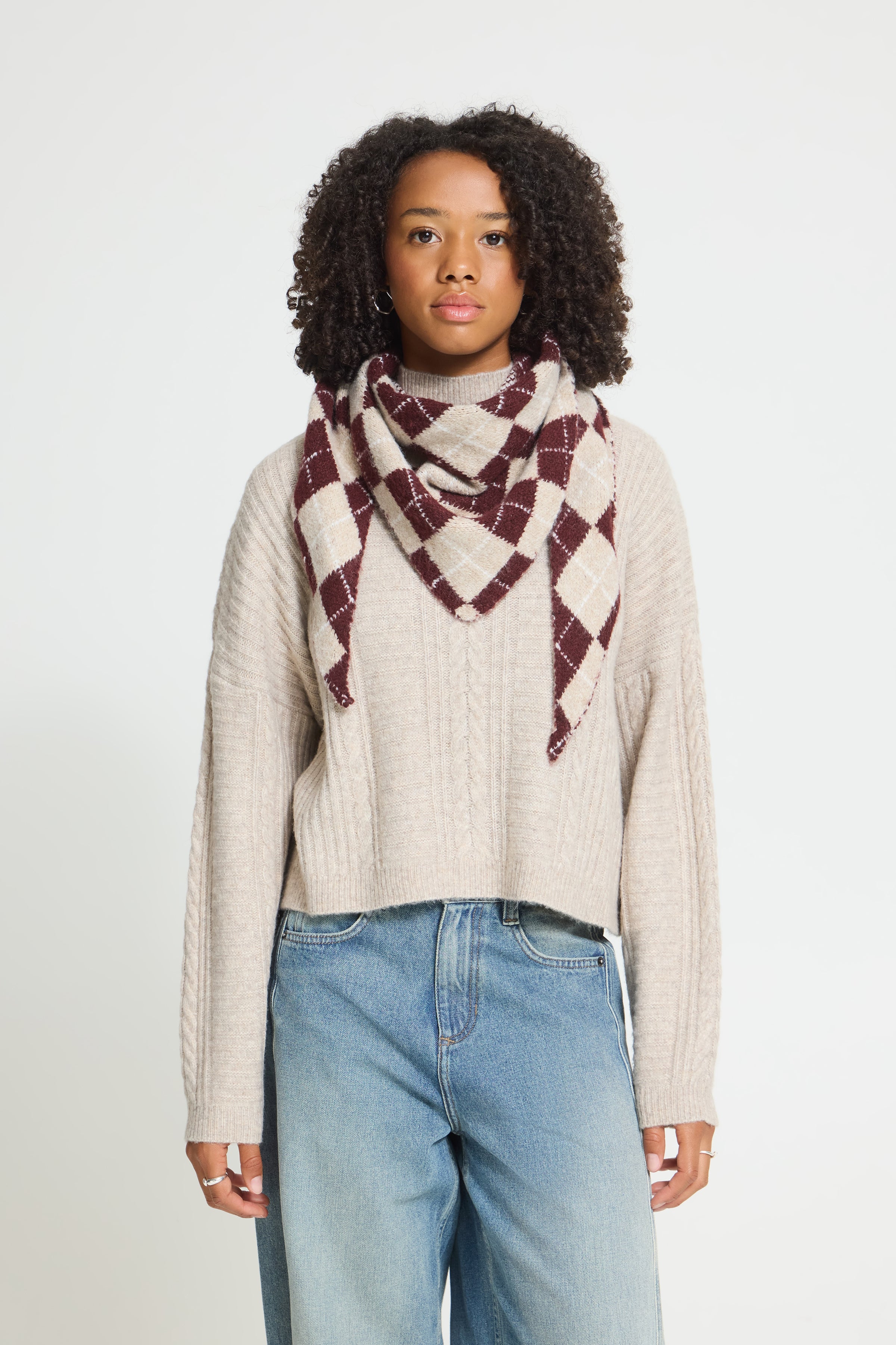 Gyle Scarf in Zinfandel