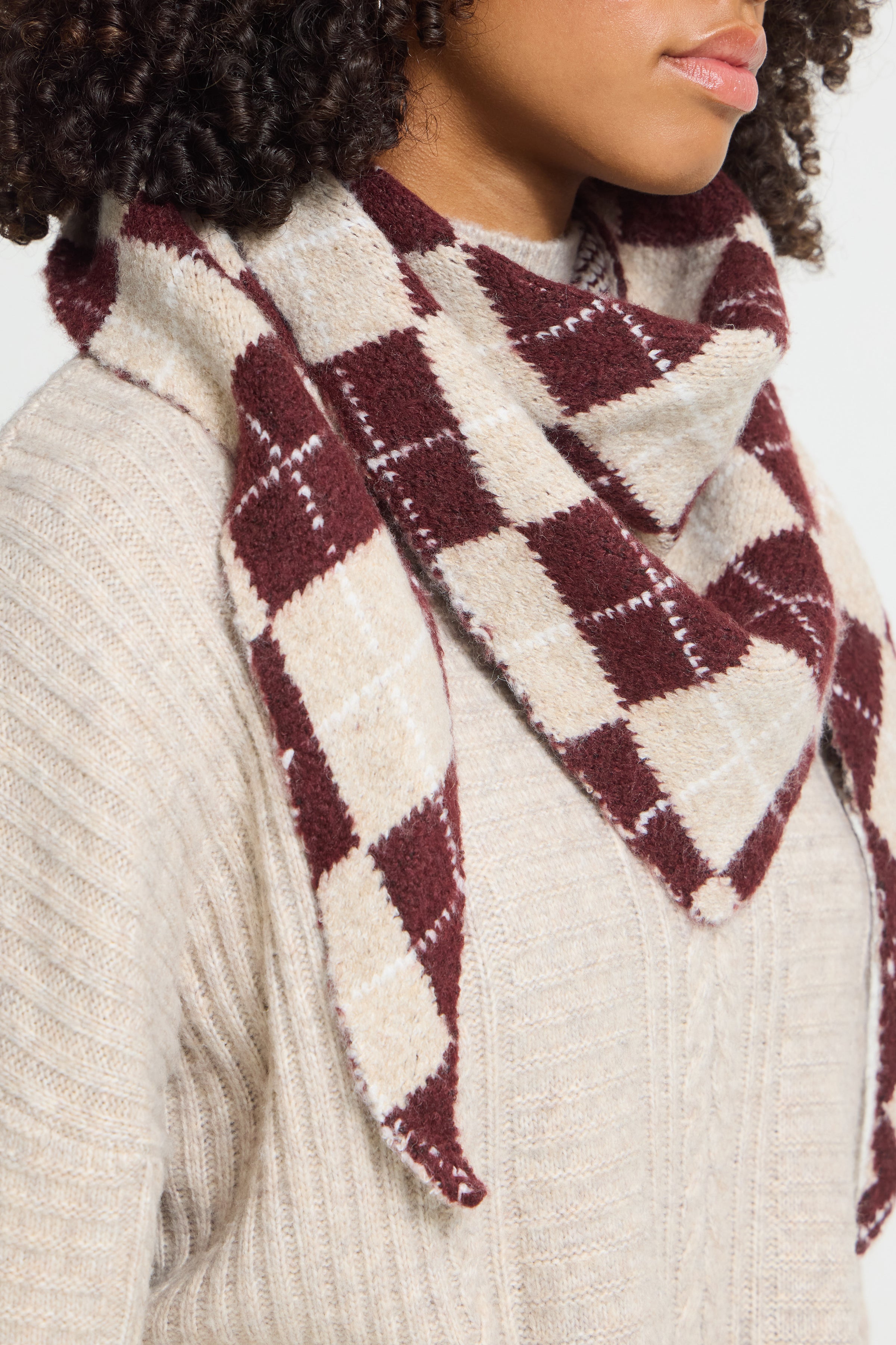 Gyle Scarf in Zinfandel