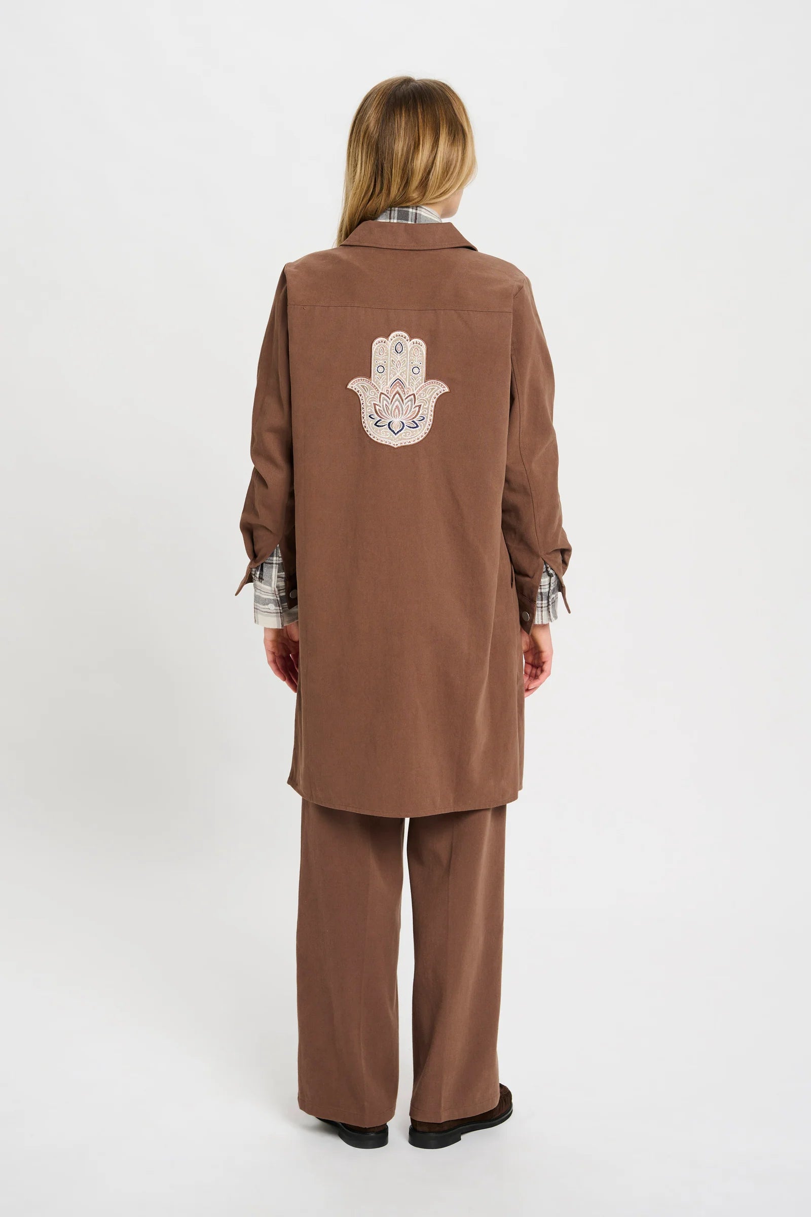 Avon Foxy Jacket in Dark Sand