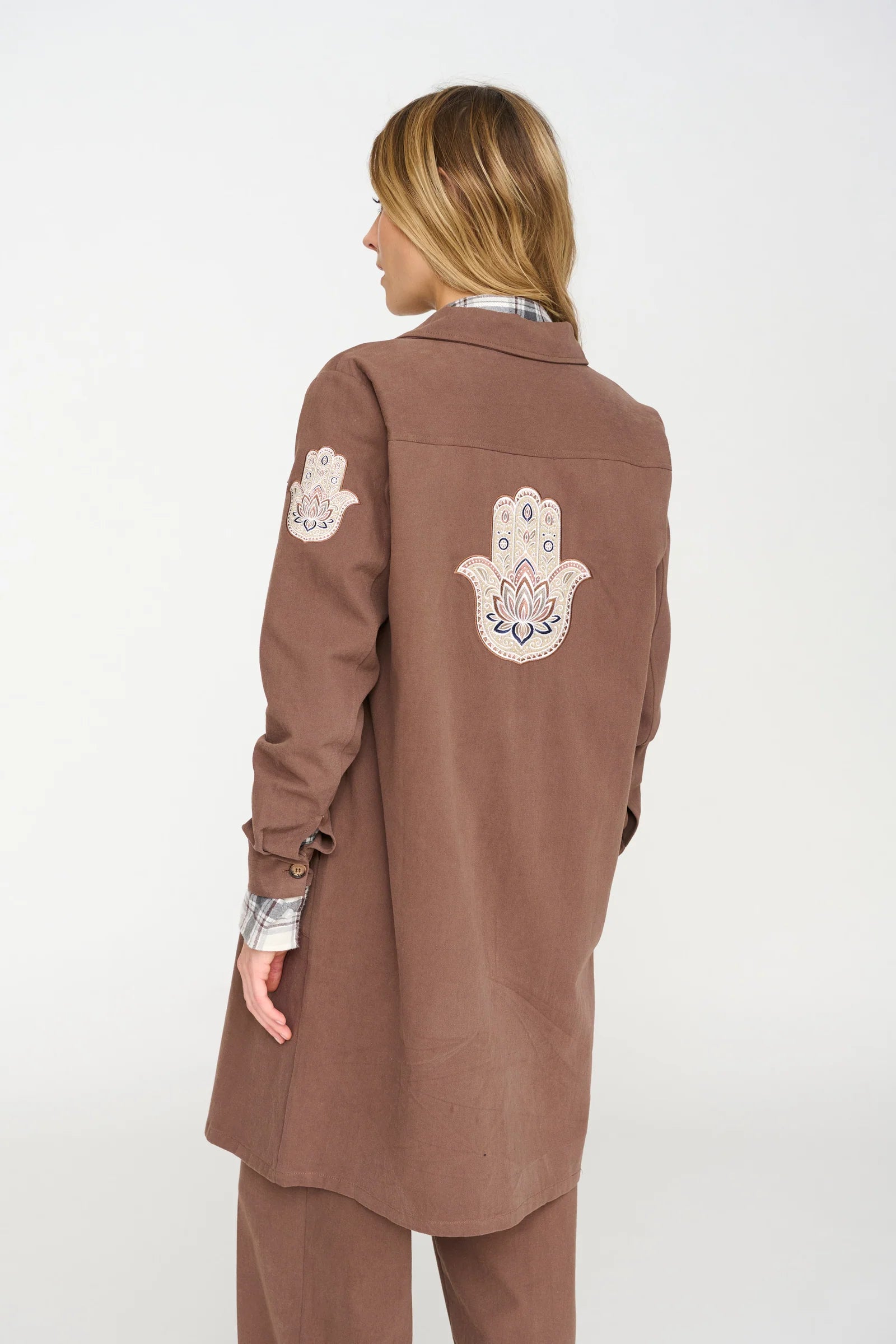 Avon Foxy Jacket in Dark Sand