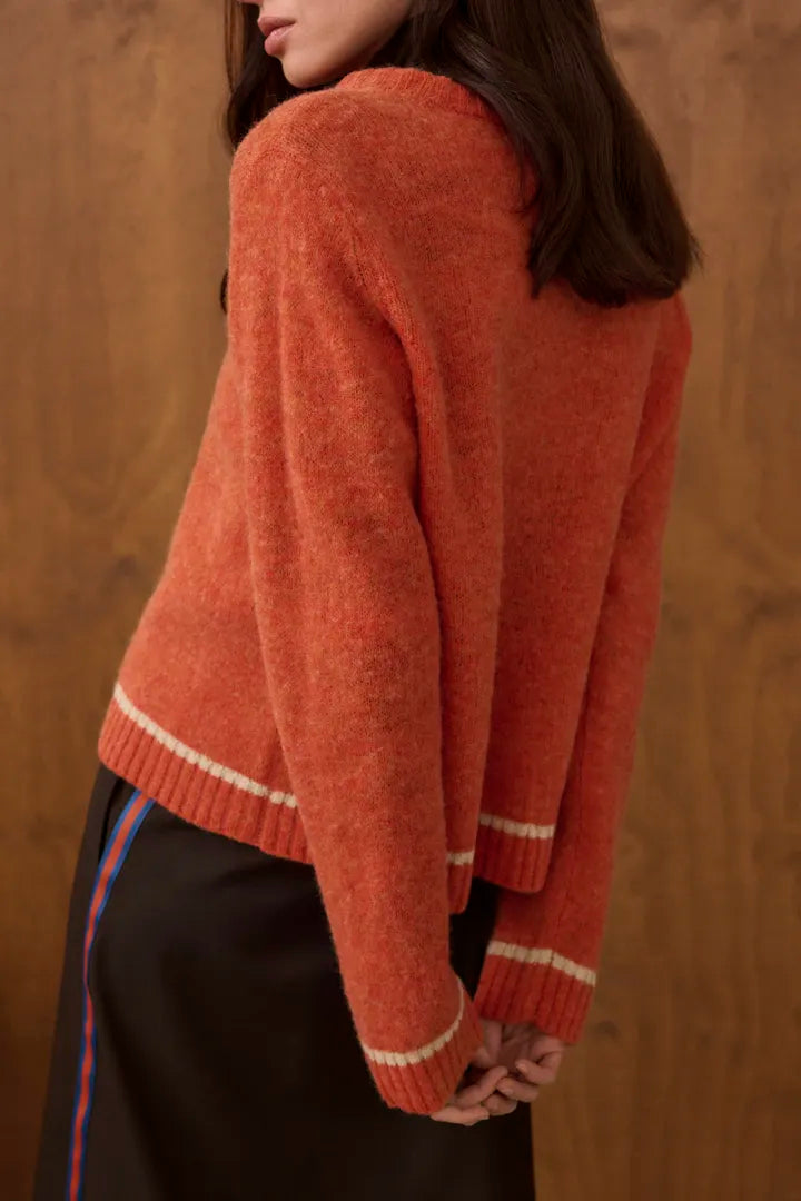 Nova Katrina Pullover in Mecca Orange Melange