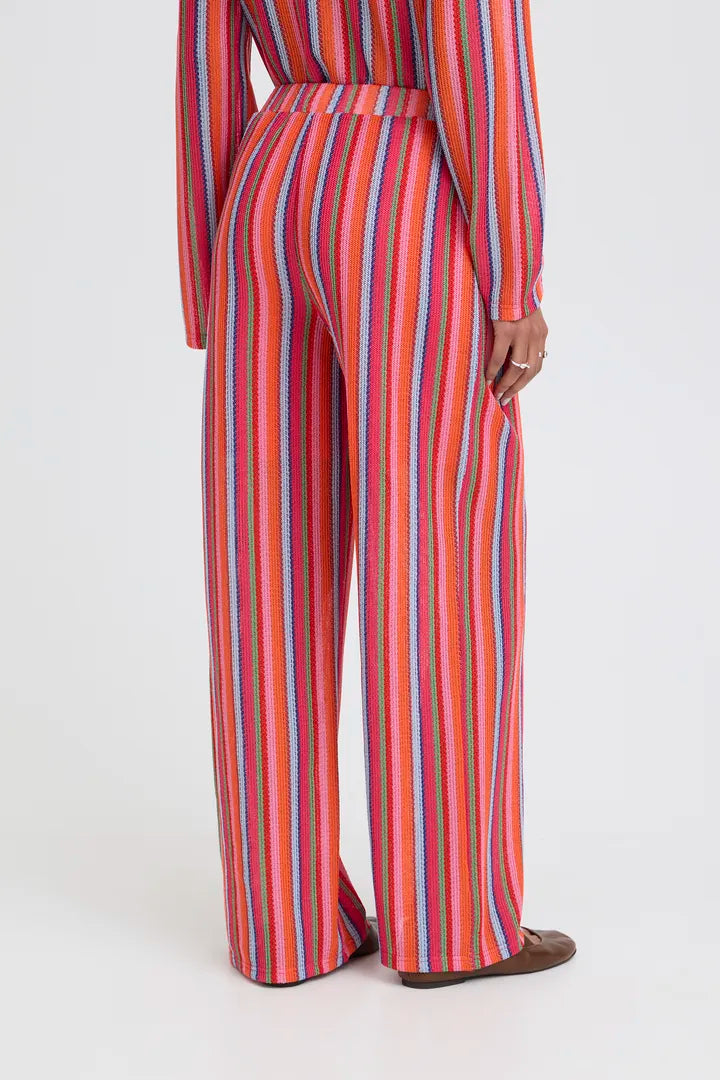 Libella Trouser in Multi Stripe