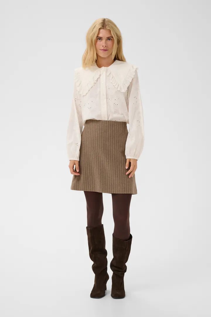 Claramille Shirt in Spring Gardenia