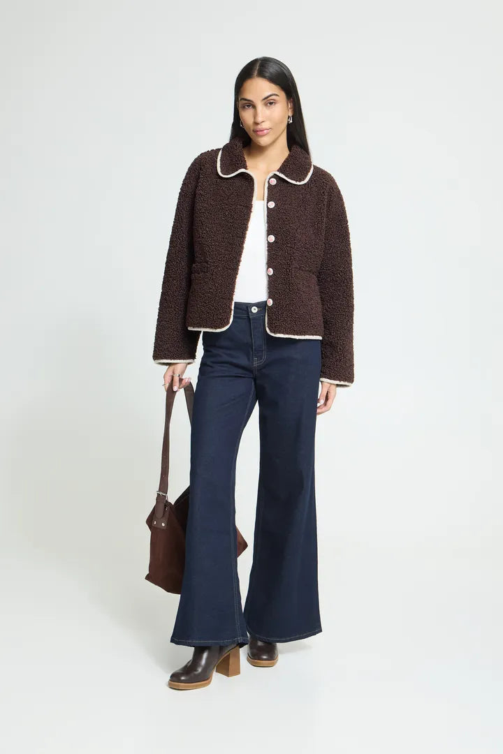 Hoziva Jacket in Coffee Bean