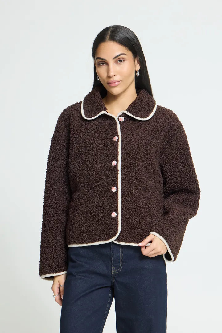 Hoziva Jacket in Coffee Bean