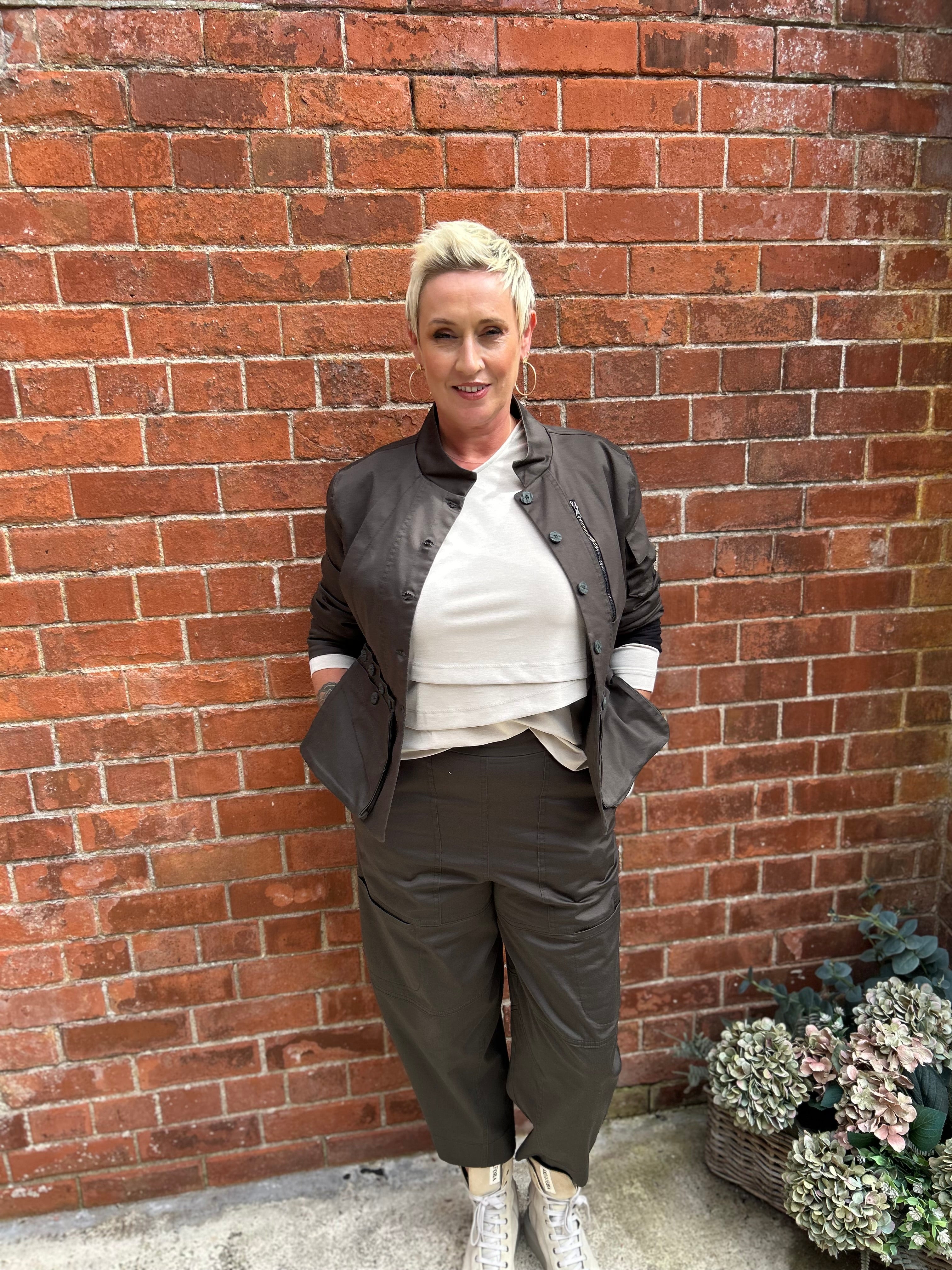 Istimi Jacket in Khaki