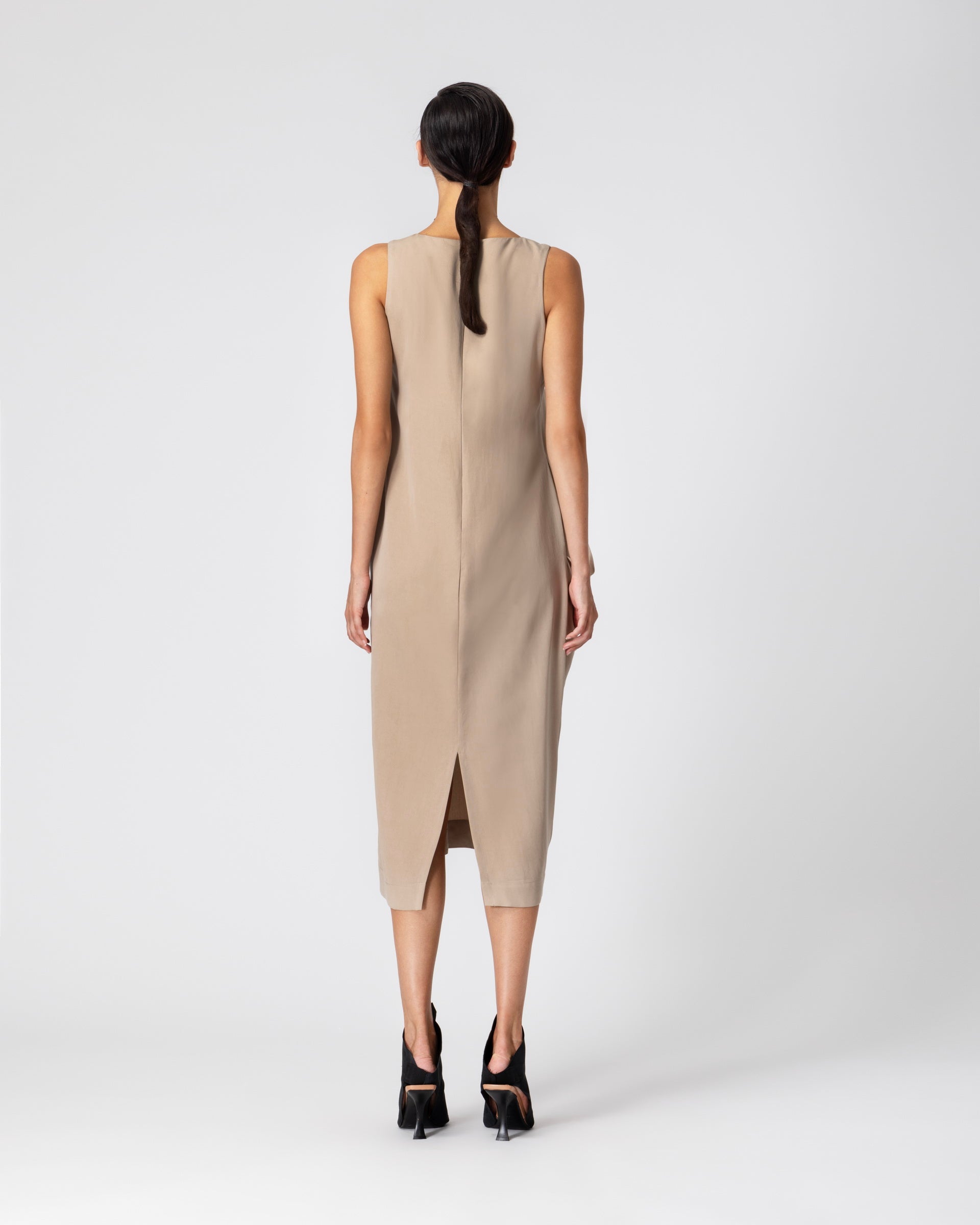 Jalin Dress in Stone