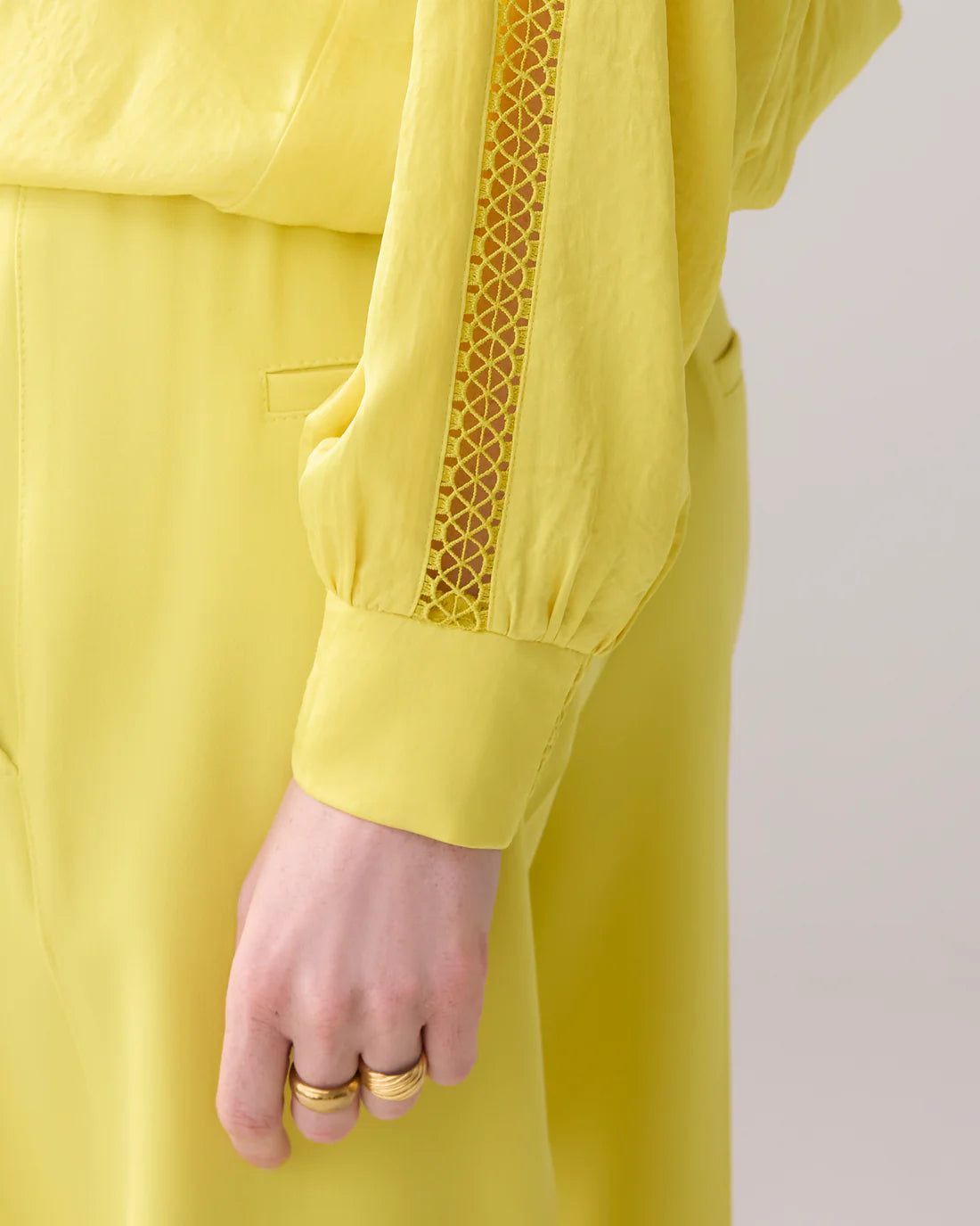 Silky Touch Batsleeve Top in Mimosa Yellow