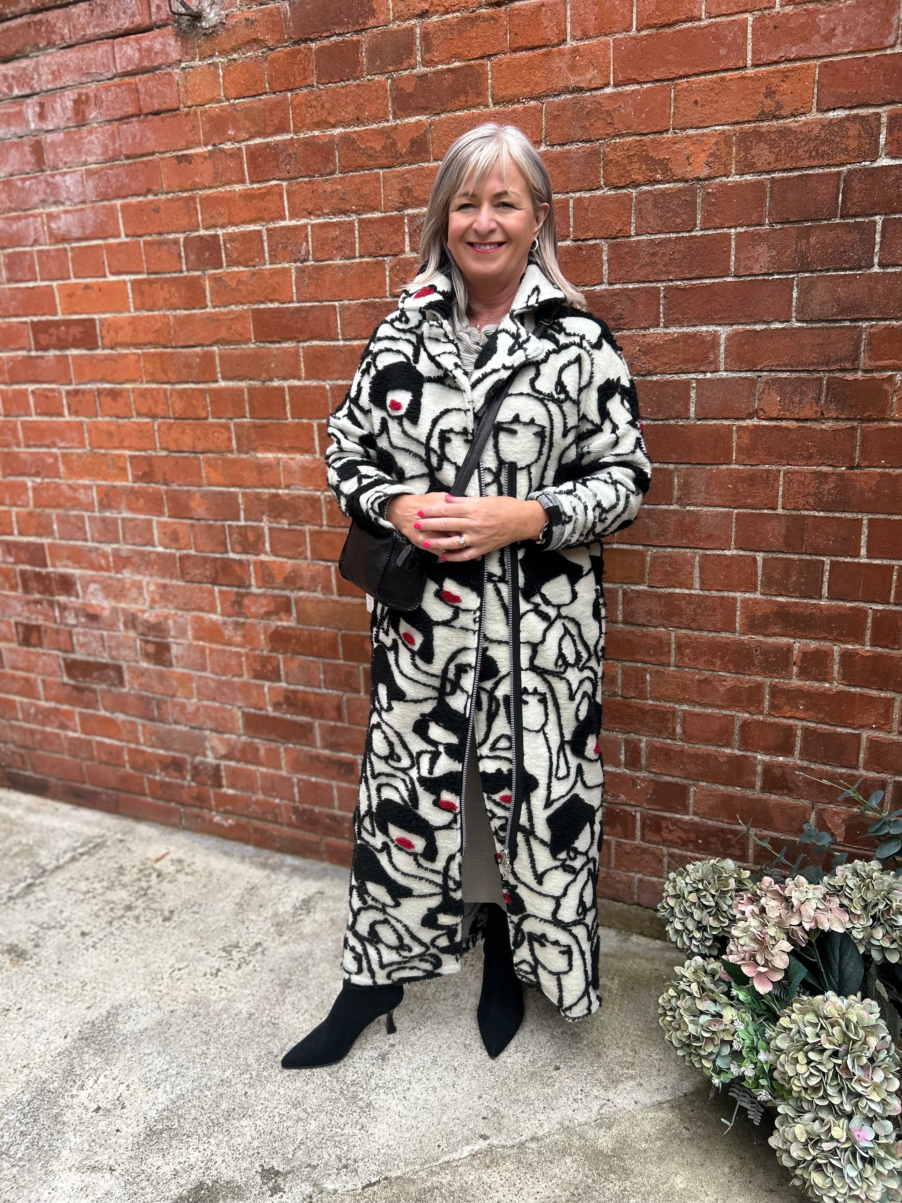Lady Coat in Multi