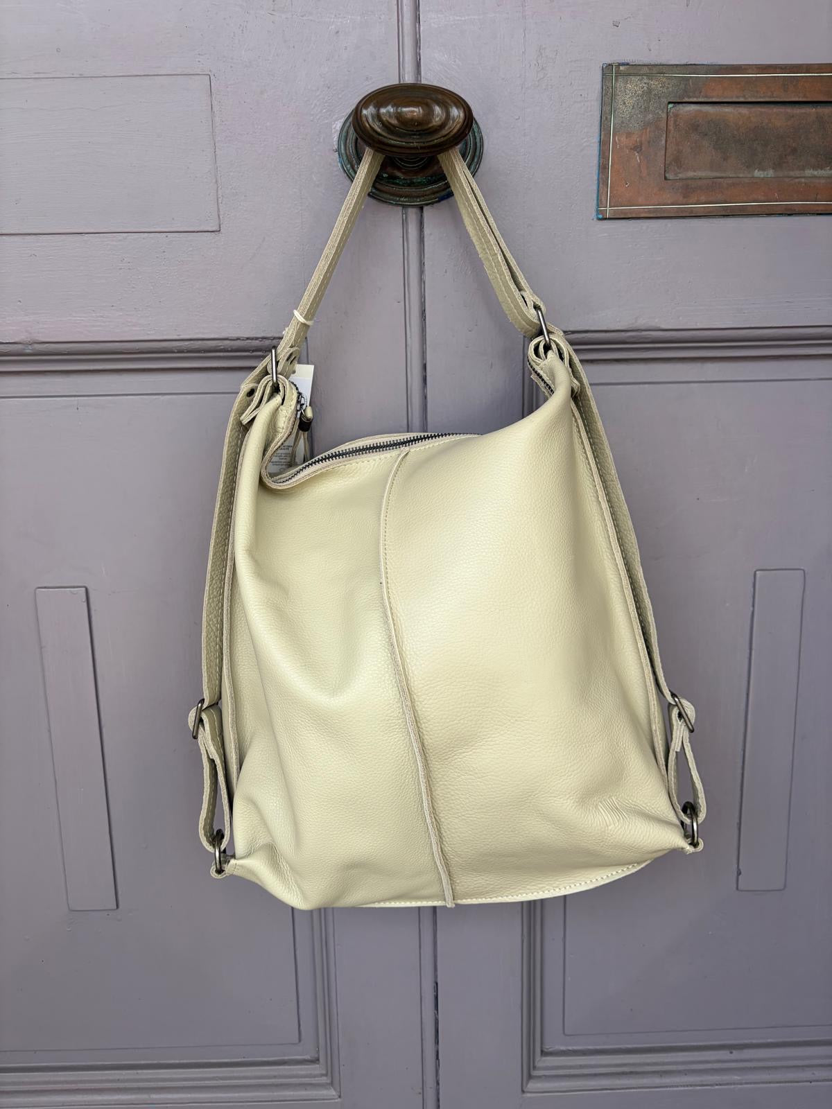 New Sylva Backpack in Ecru