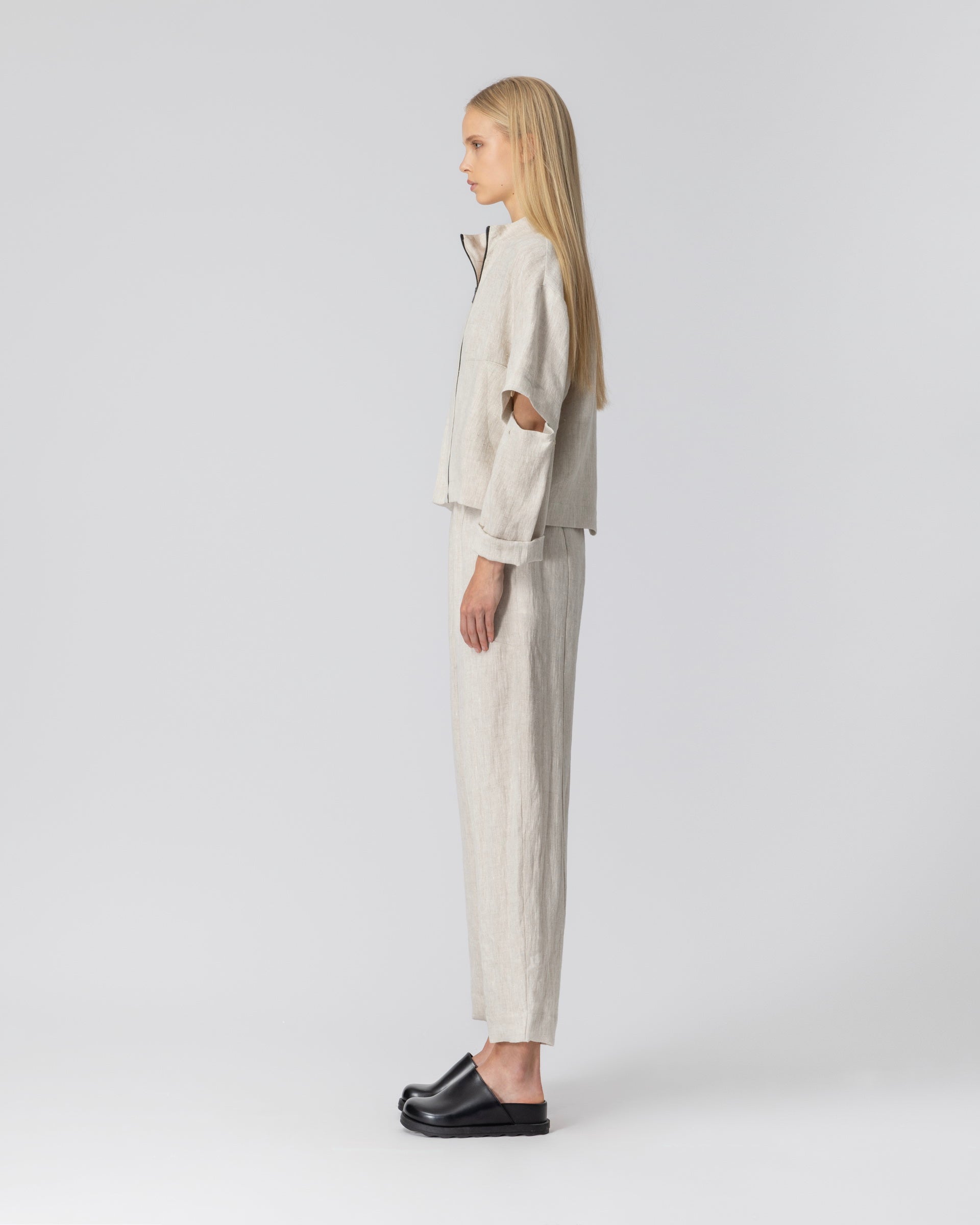 Nodan Jacket in Semi-Grey