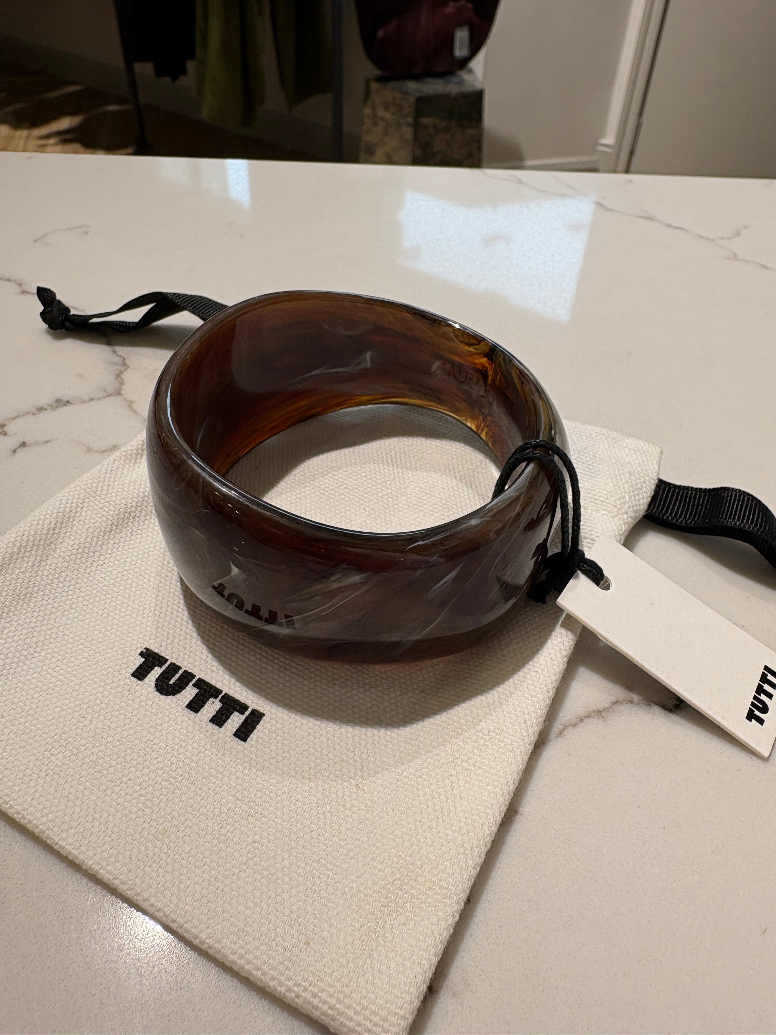 Oak Resin Bangle