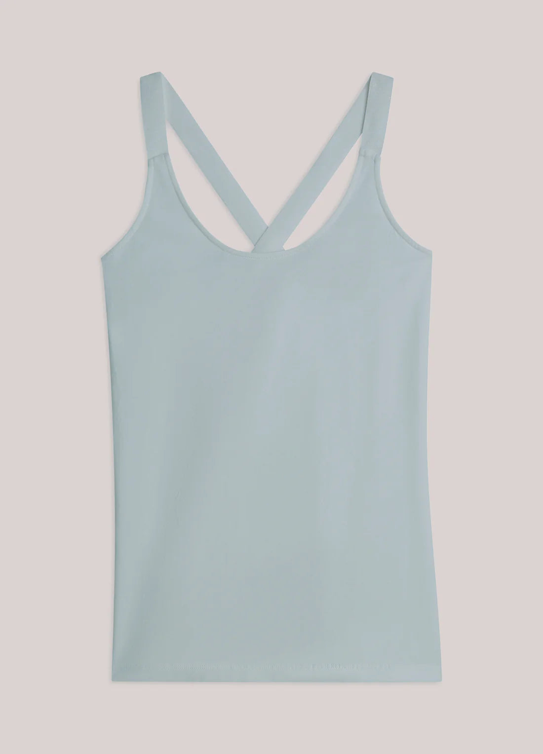 Singlet Crossband Basic in Glacier Blue