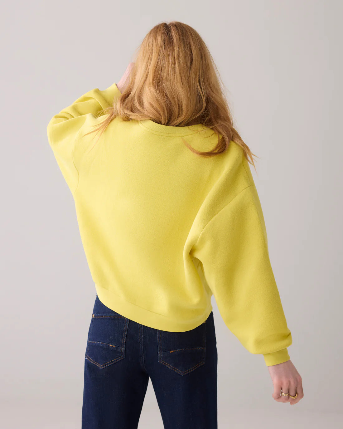 Vintage Sweatshirt in Mimosa Yellow