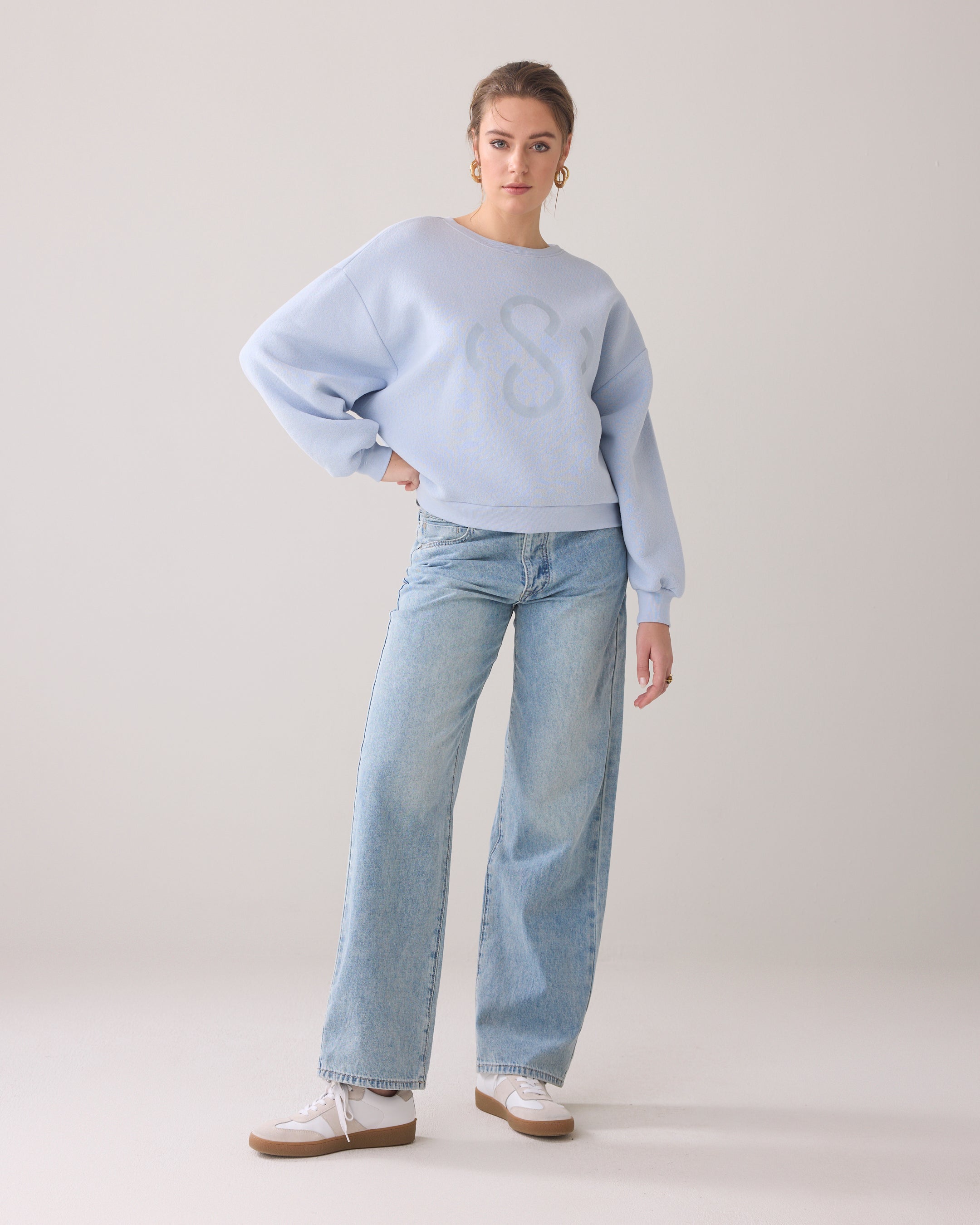 Vintage Sweat in Powder Blue