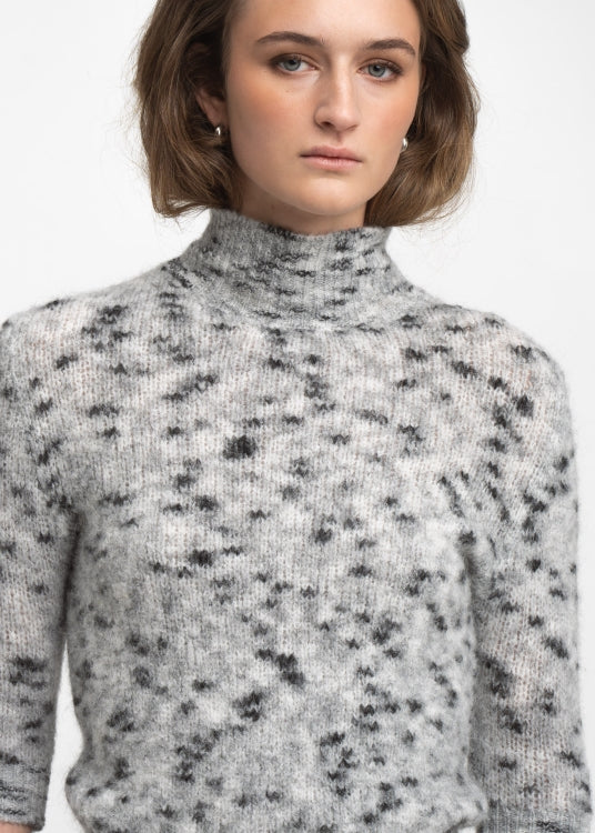 Fancy Pongo Sweater 26507 in Grey